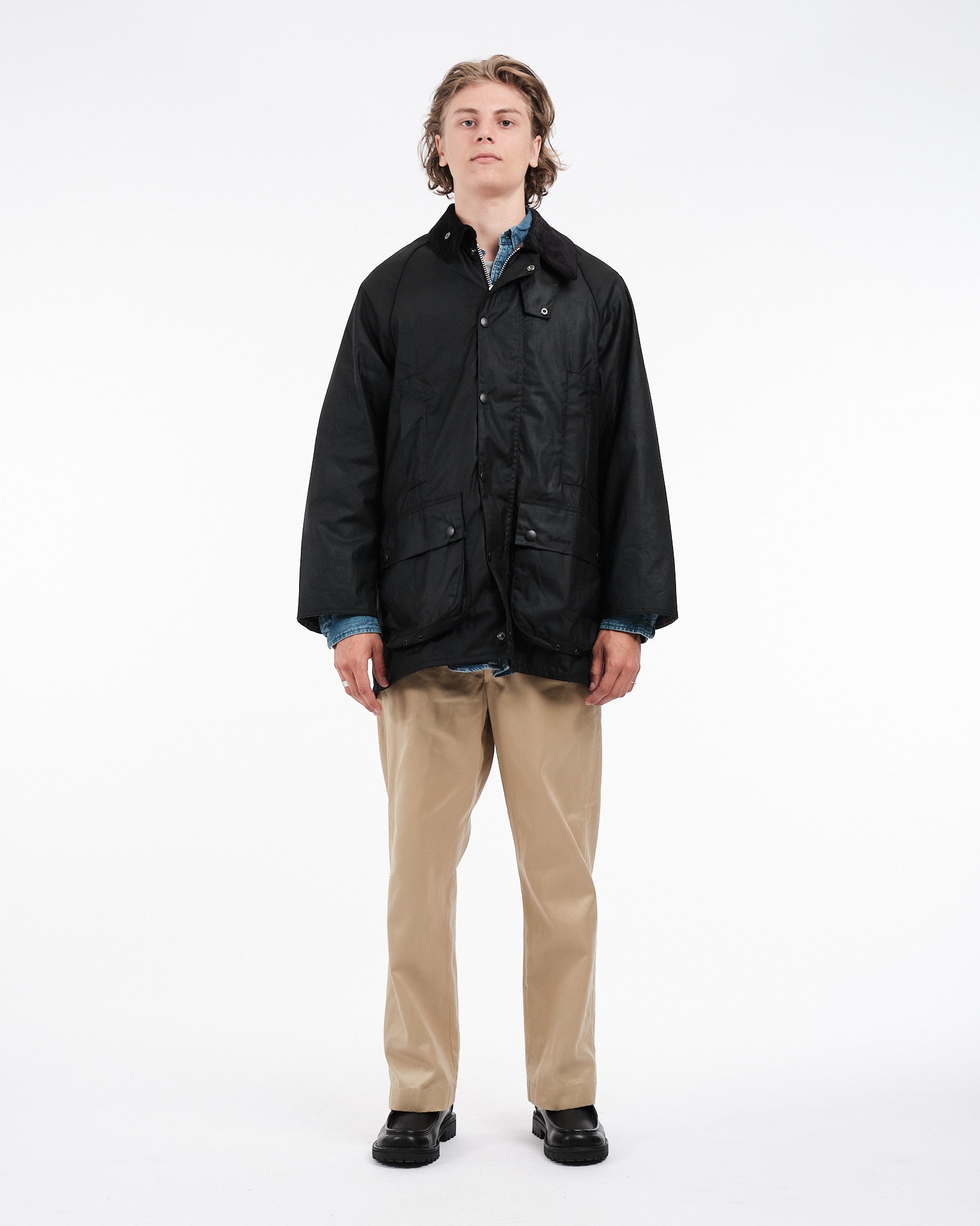 Barbour beaufort wax jacket best sale