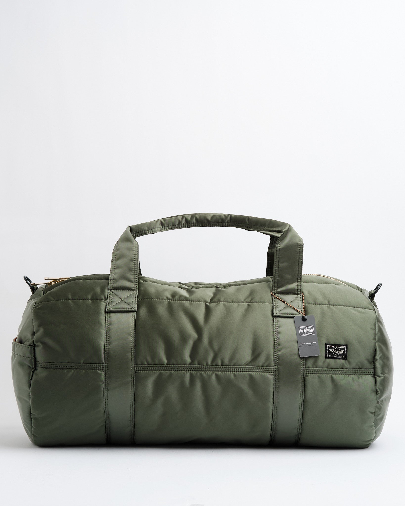 TANKER 2WAY DUFFLE BAG (M) SAGE GREEN