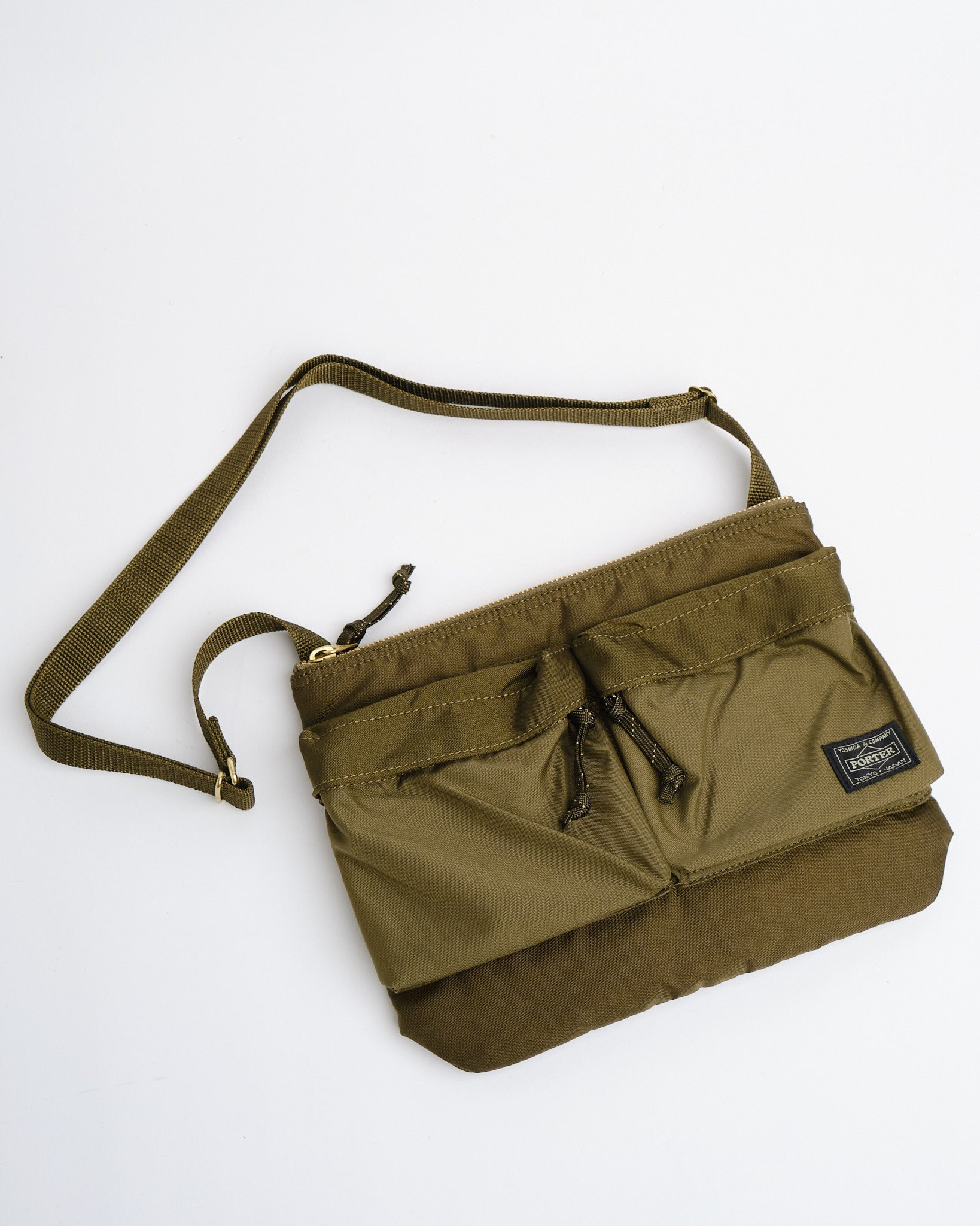 Porter by Yoshida | FORCE SHOULDER BAG OLIVE DRAB | Meadow