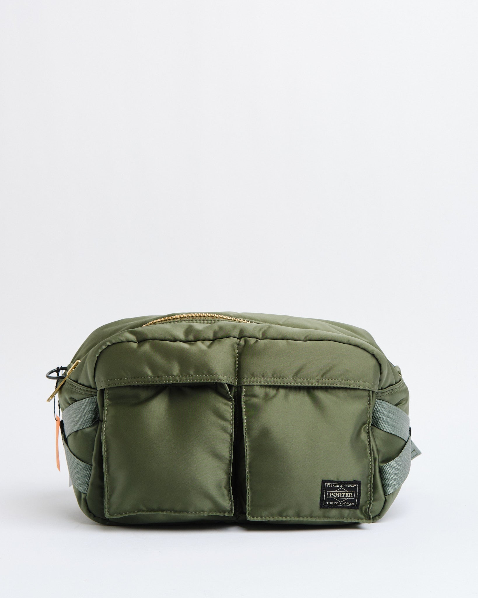 Porter by Yoshida | Tanker Waist Bag Sage Green | Meadow Online