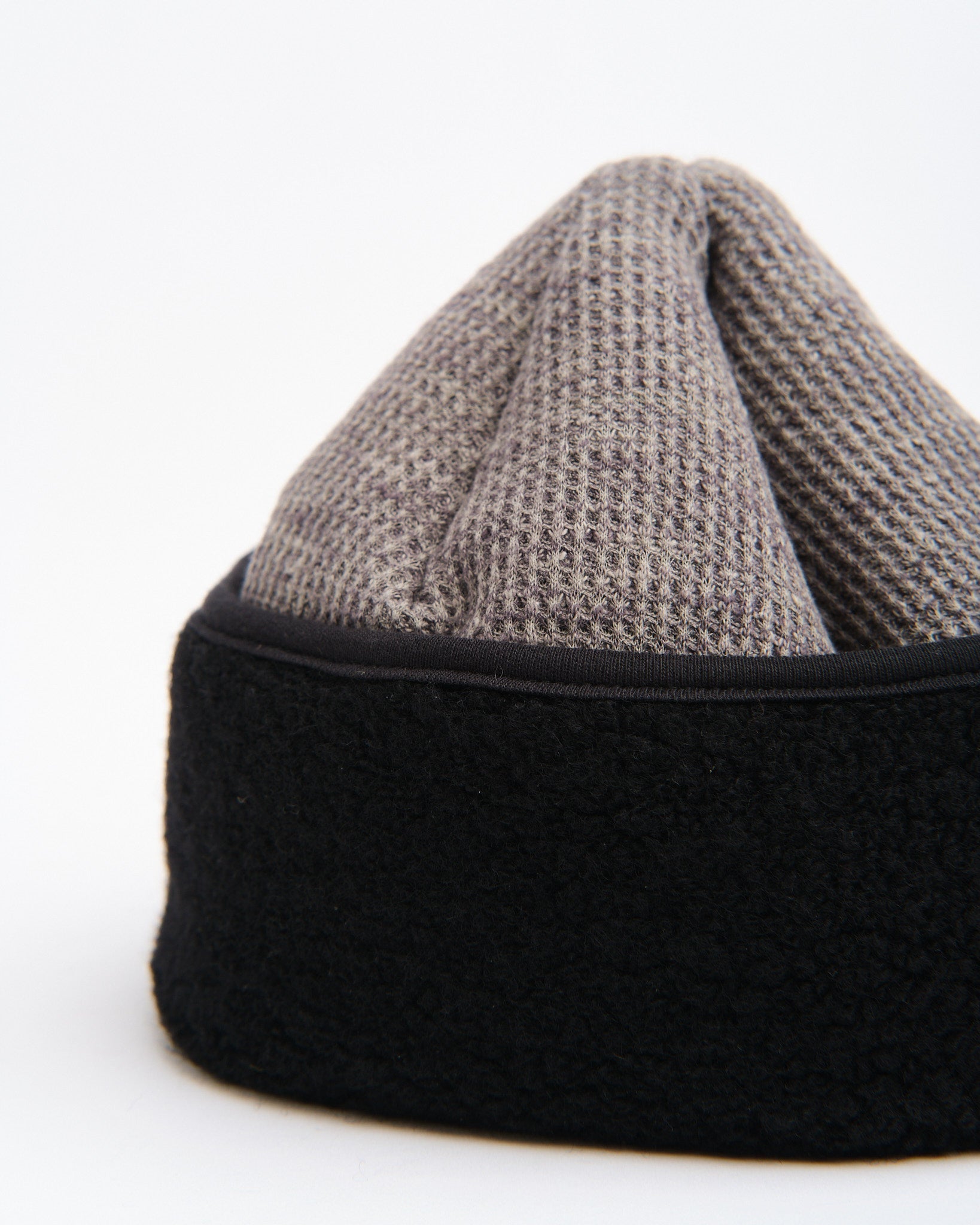 2 Tone Beanie Grey with Black - Meadow