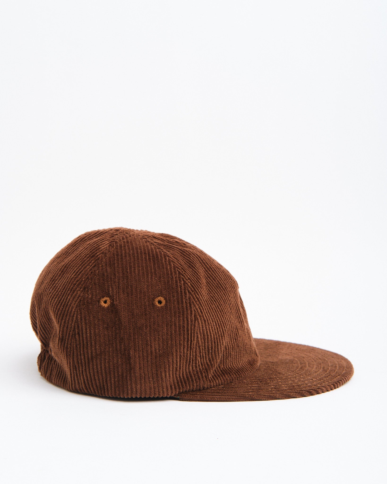 Classic 6 Panel Cap Brown Corduroy - Meadow