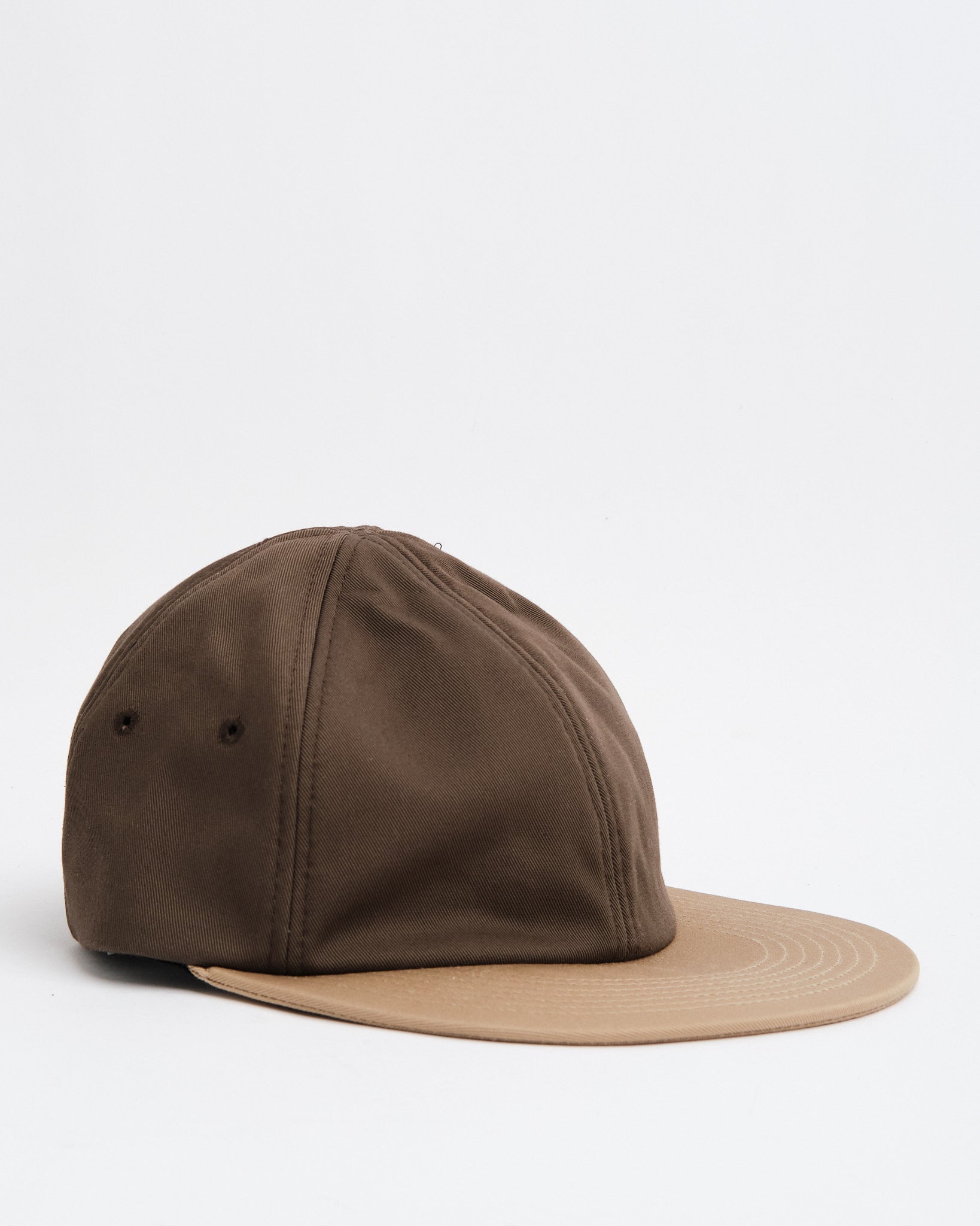 Classic 6 Panel Cap Brown/Light Brown - Meadow