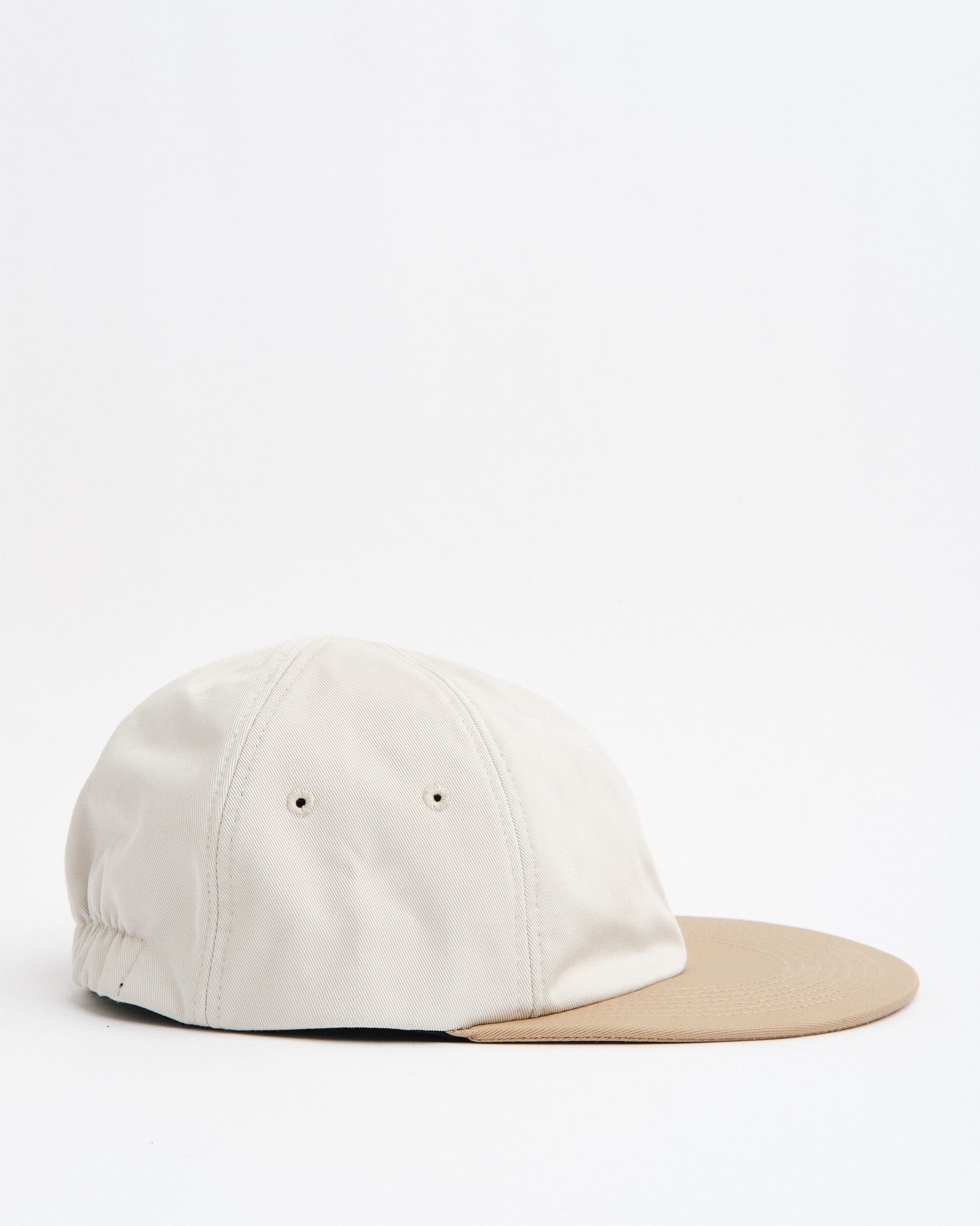 Classic 6 Panel Cap Ecru/Light Brown - Meadow