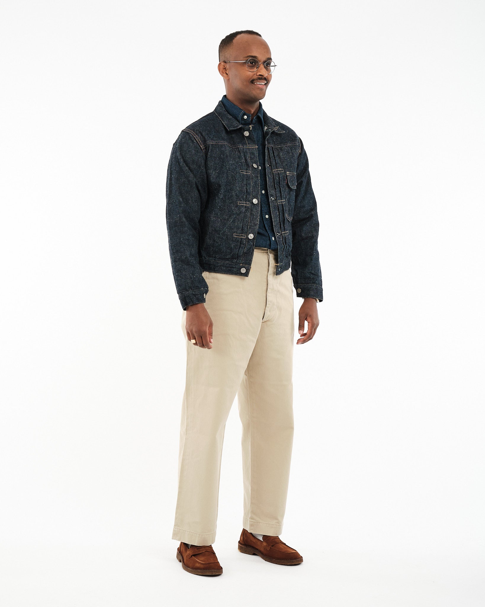 DD - 2001 Type One 1947 One Wash Denim Jacket - Meadow