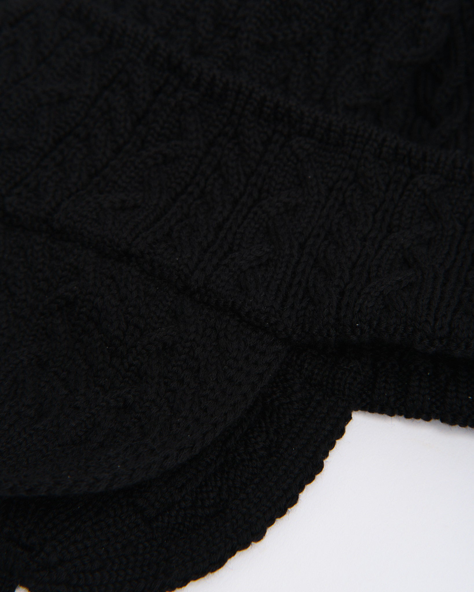 Elias Knit Flightcap Black - Meadow