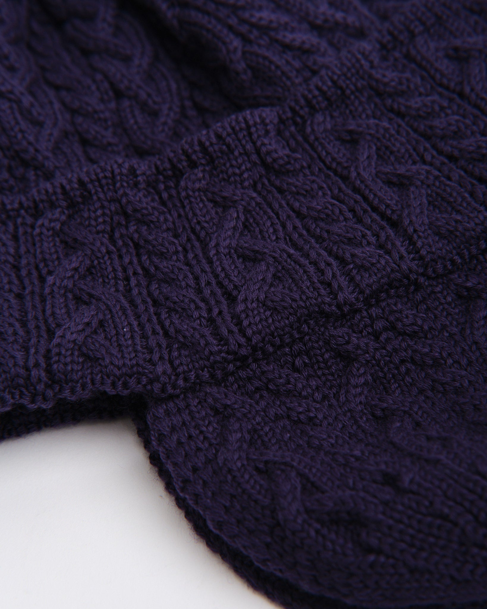 Elias Knit Flightcap Purple - Meadow