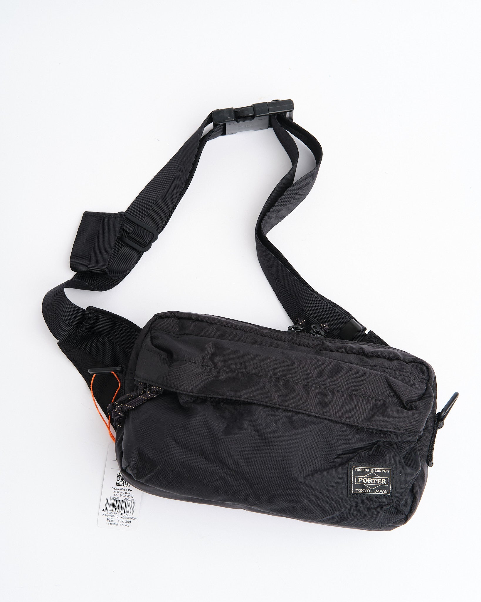 FORCE 2WAY WAIST BAG BLACK - Meadow