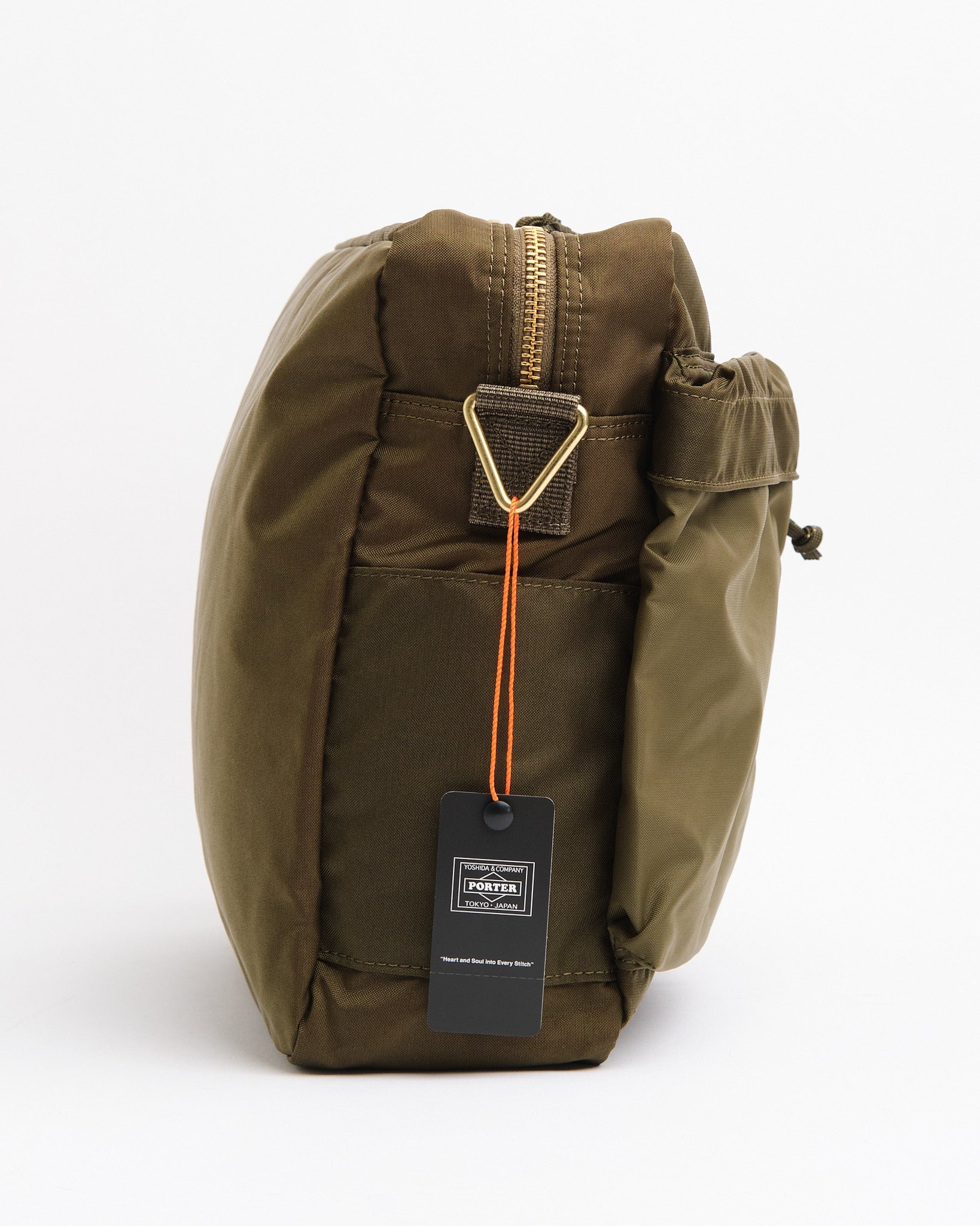 FORCE SHOULDER BAG OLIVE DRAB - Meadow