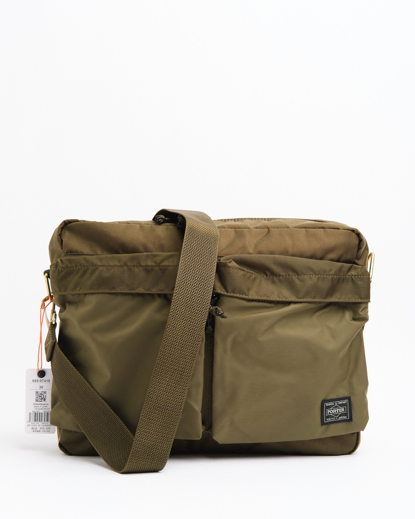 FORCE SHOULDER BAG OLIVE DRAB - Meadow