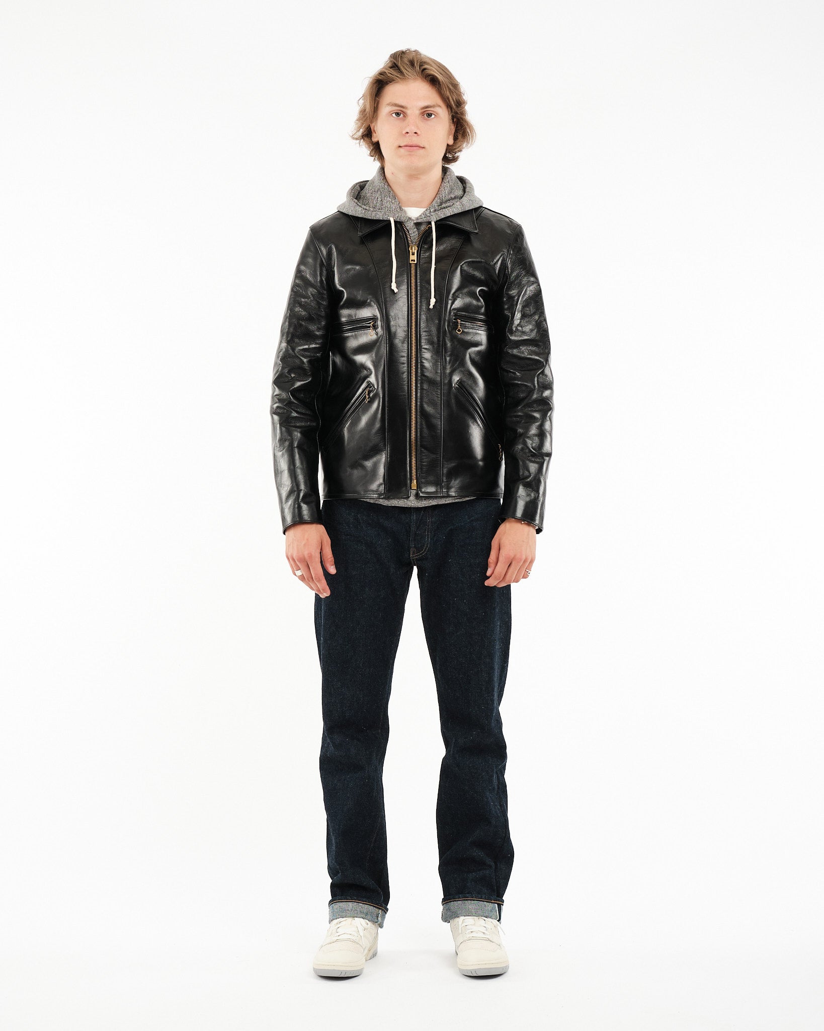 Freddy Jacket ACJK012 Horsehide Black - Meadow