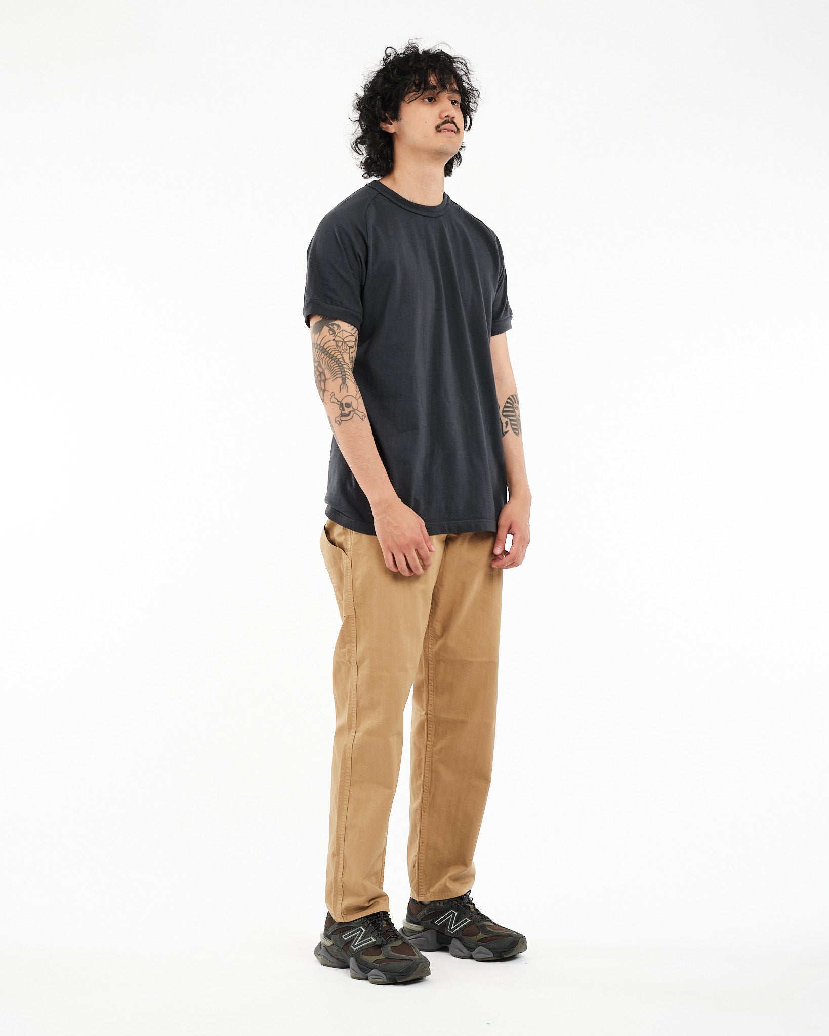 FRENCH WORK PANTS KHAKI - Meadow