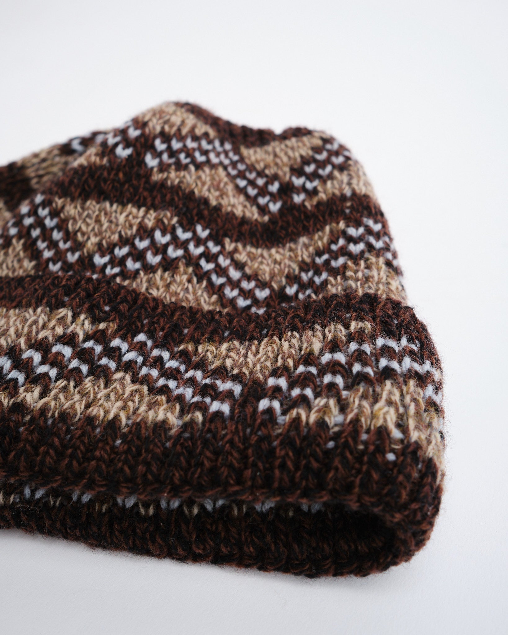 GEO BEANIE BROWN - Meadow