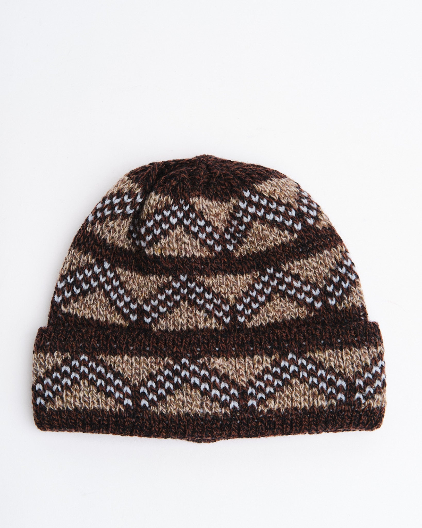 GEO BEANIE BROWN - Meadow