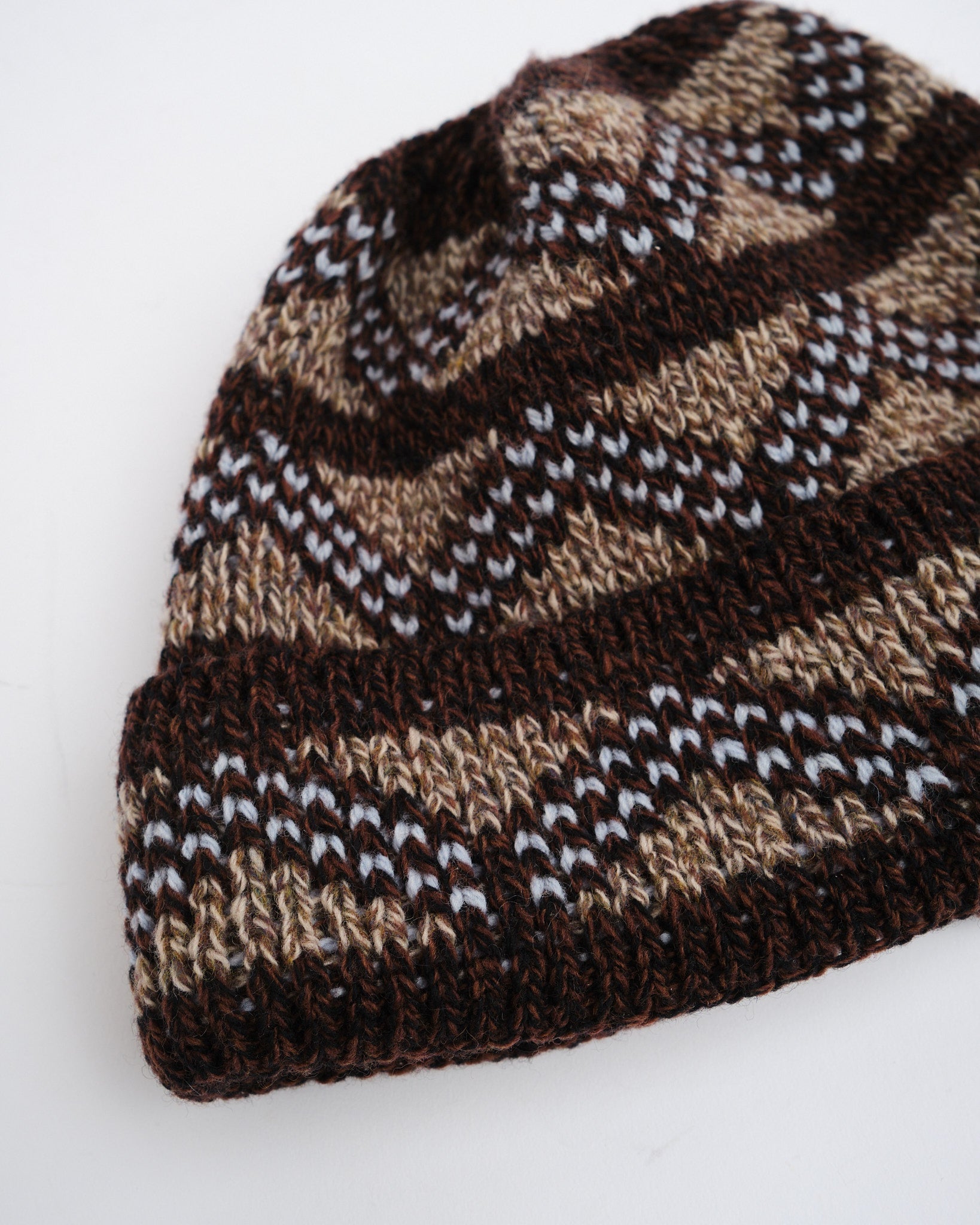 GEO BEANIE BROWN - Meadow