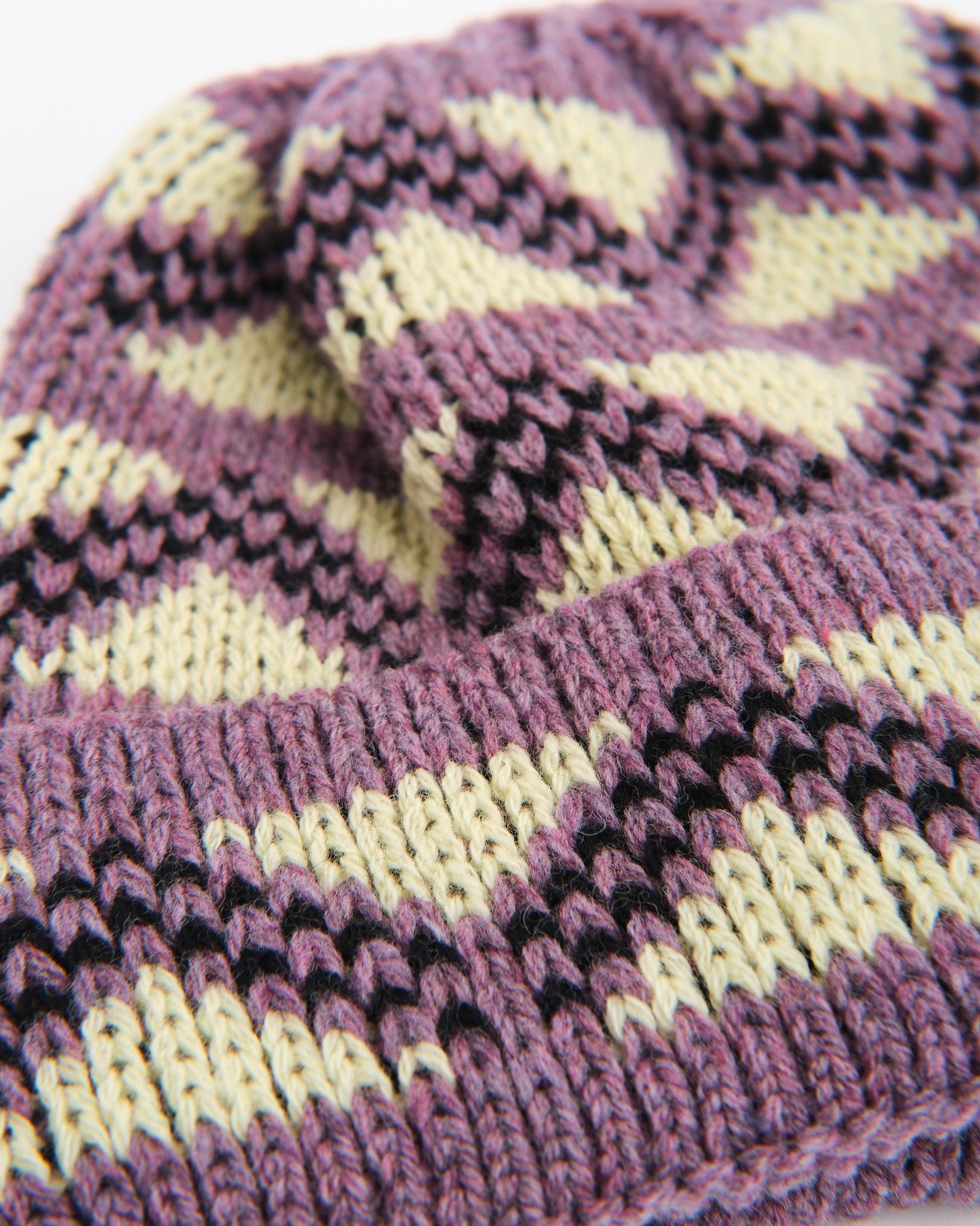 GEO BEANIE PURPLE - Meadow