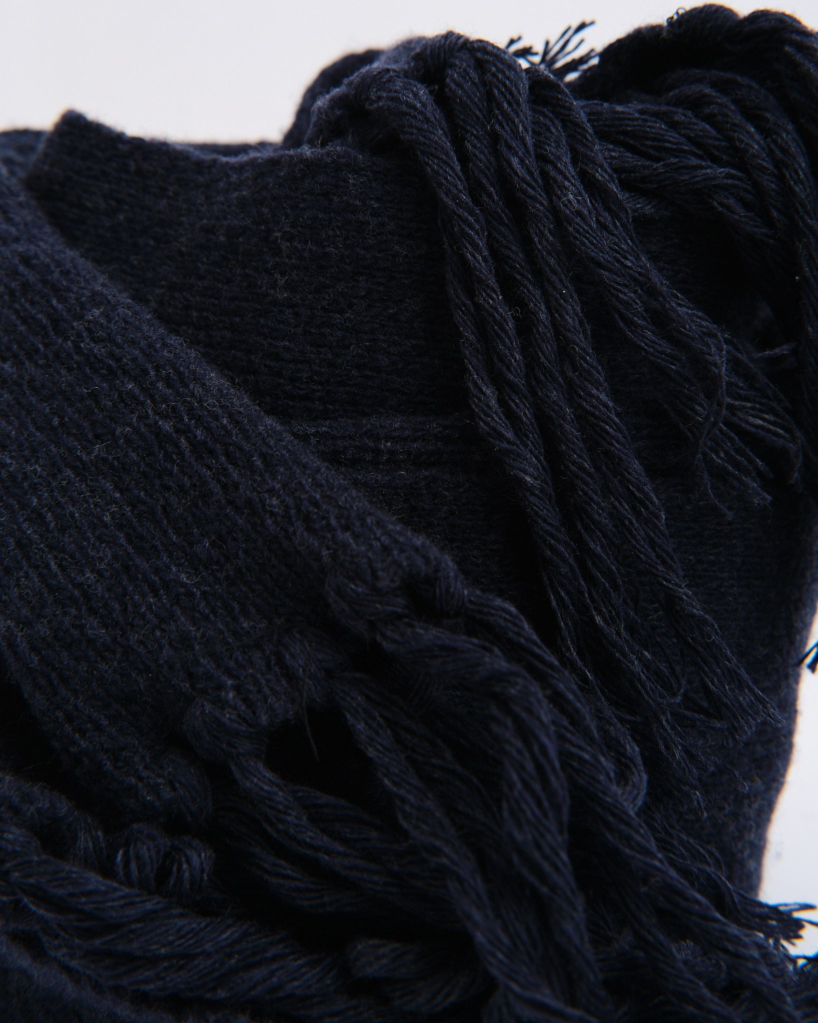 Lambswool Scarf Navy - Meadow