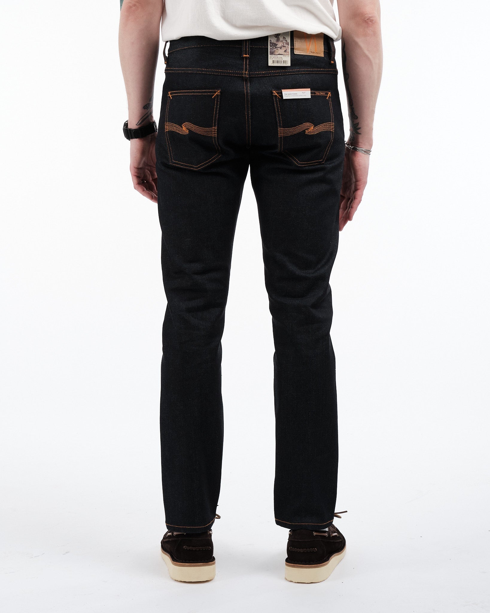 Nudie Jeans CO, Lean Dean Dry Japan Selvage, Meadow