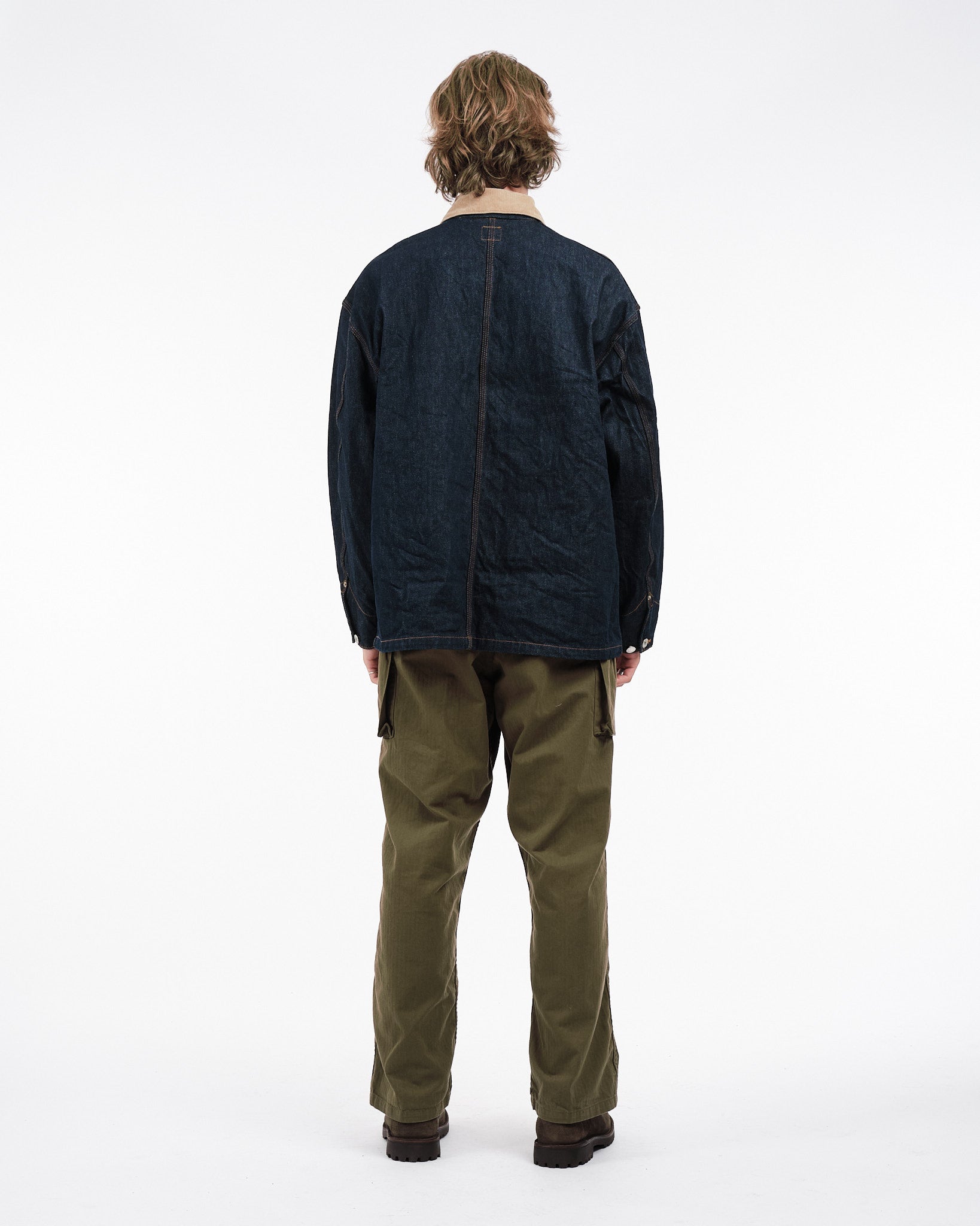 LOOSE FIT COVERALL ONE WASH - Meadow