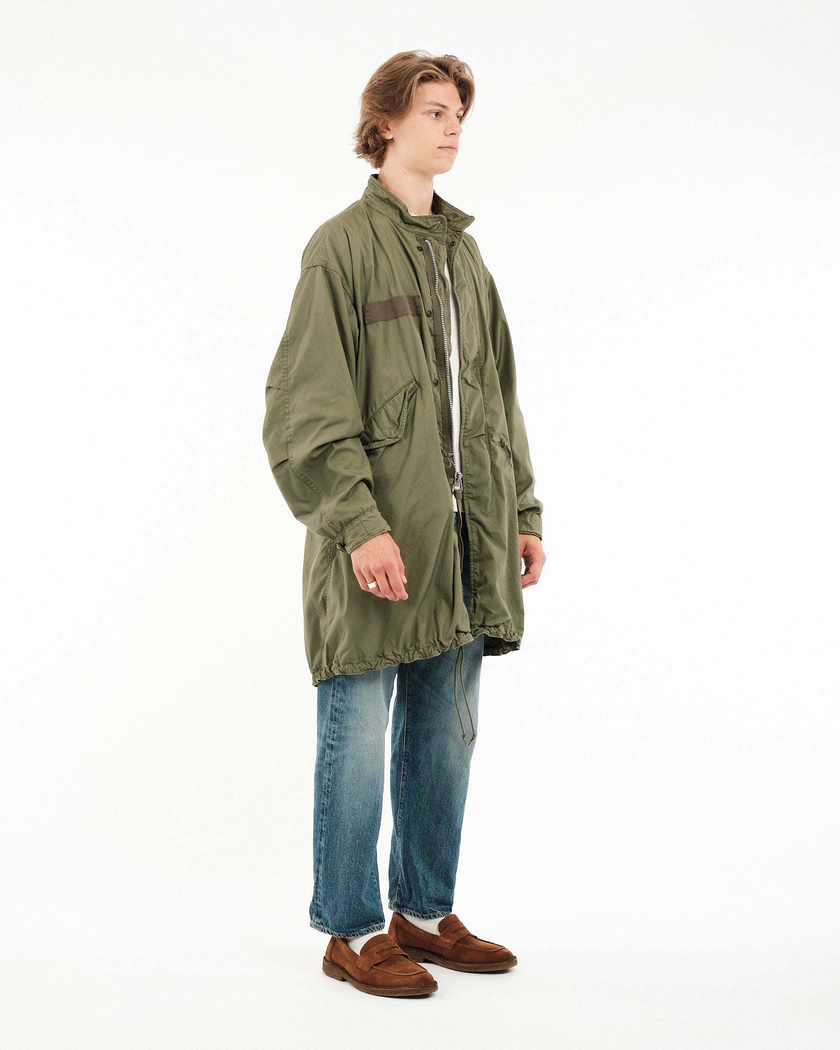 M - 65 FISH TAIL COAT ARMY GREEN - Meadow