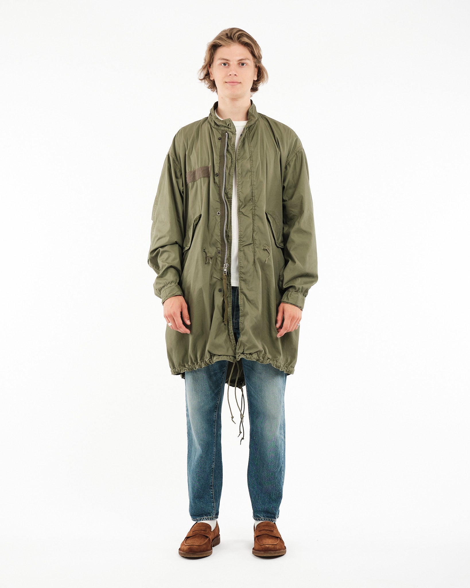 M - 65 FISH TAIL COAT ARMY GREEN - Meadow