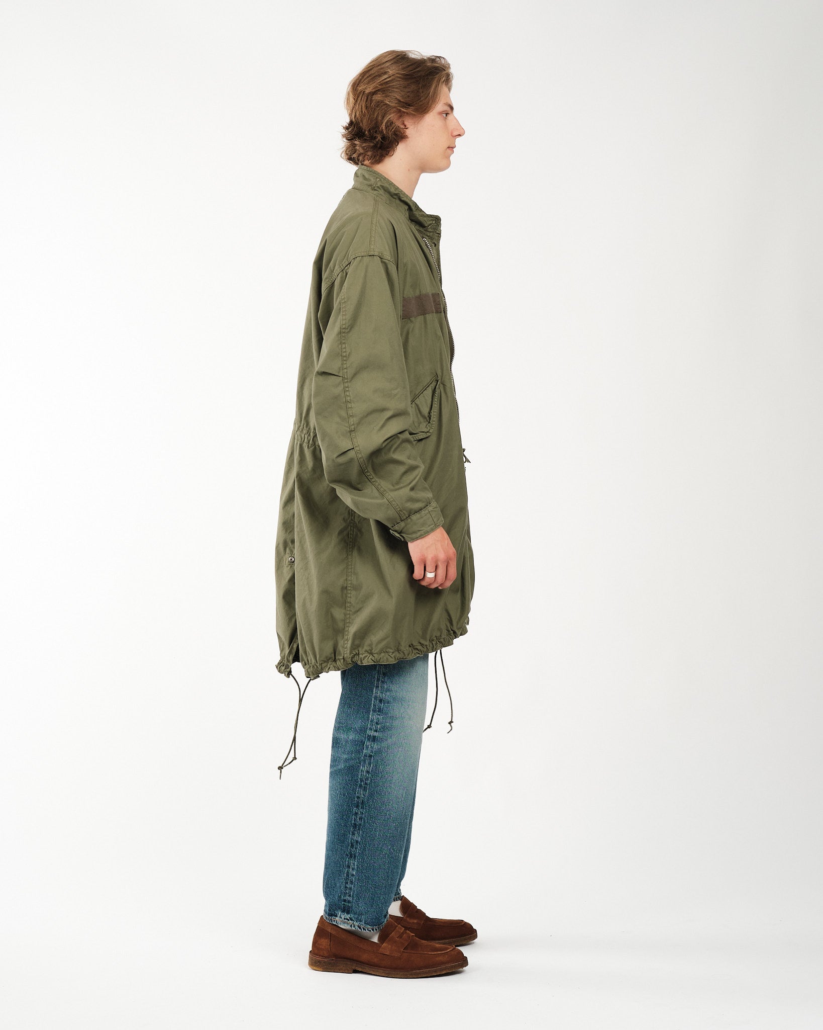 M - 65 FISH TAIL COAT ARMY GREEN - Meadow