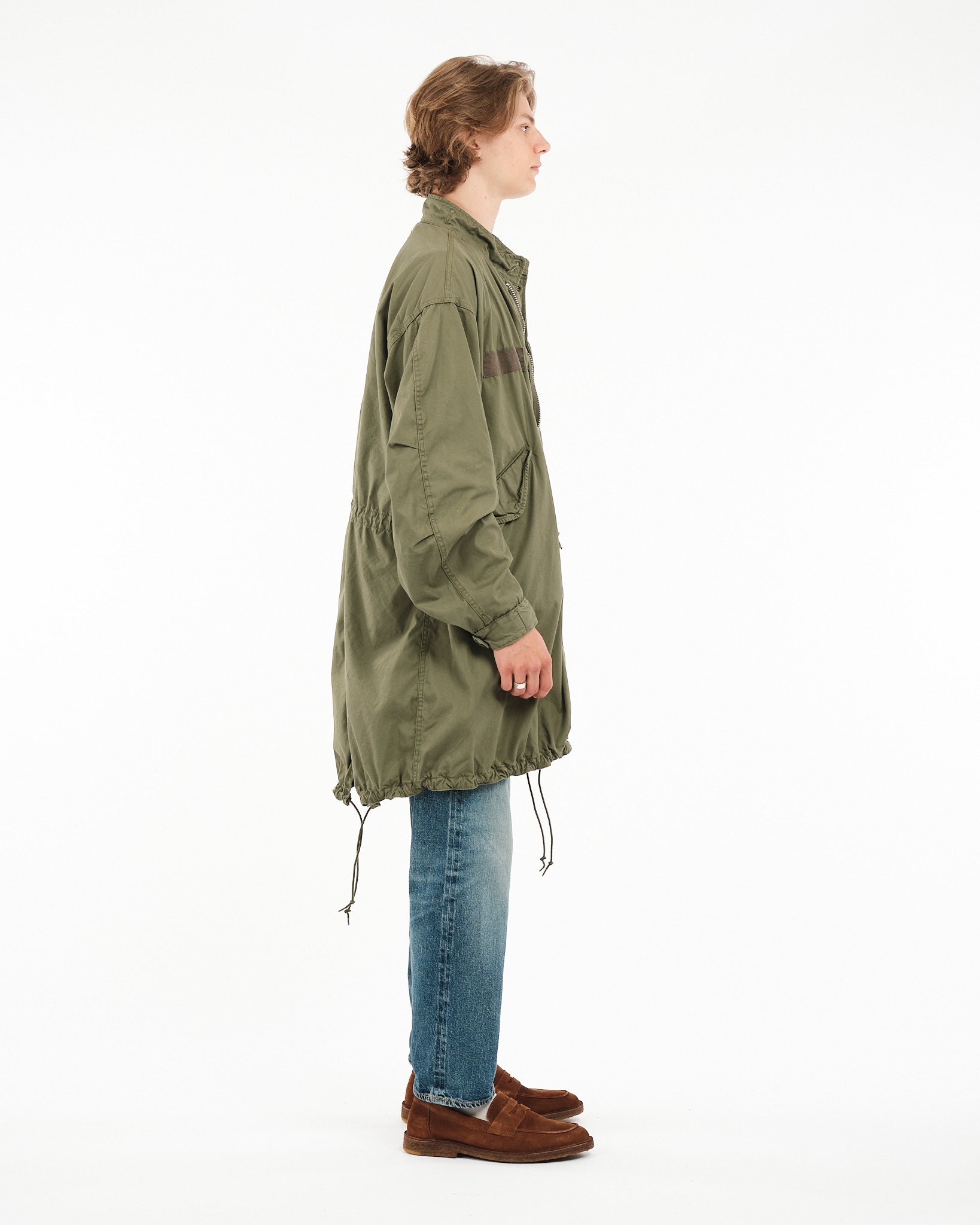 M - 65 FISH TAIL COAT ARMY GREEN - Meadow