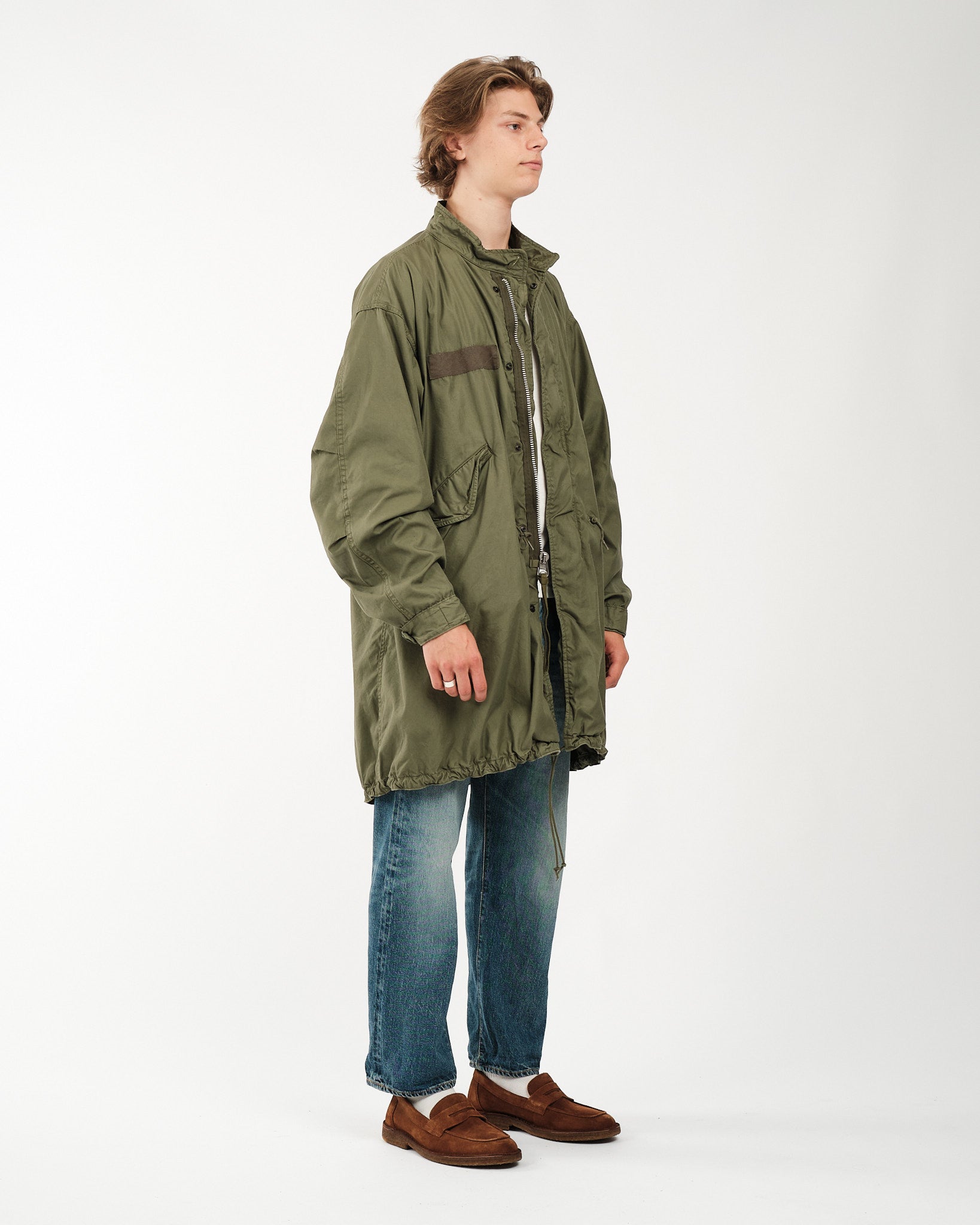 M - 65 FISH TAIL COAT ARMY GREEN - Meadow