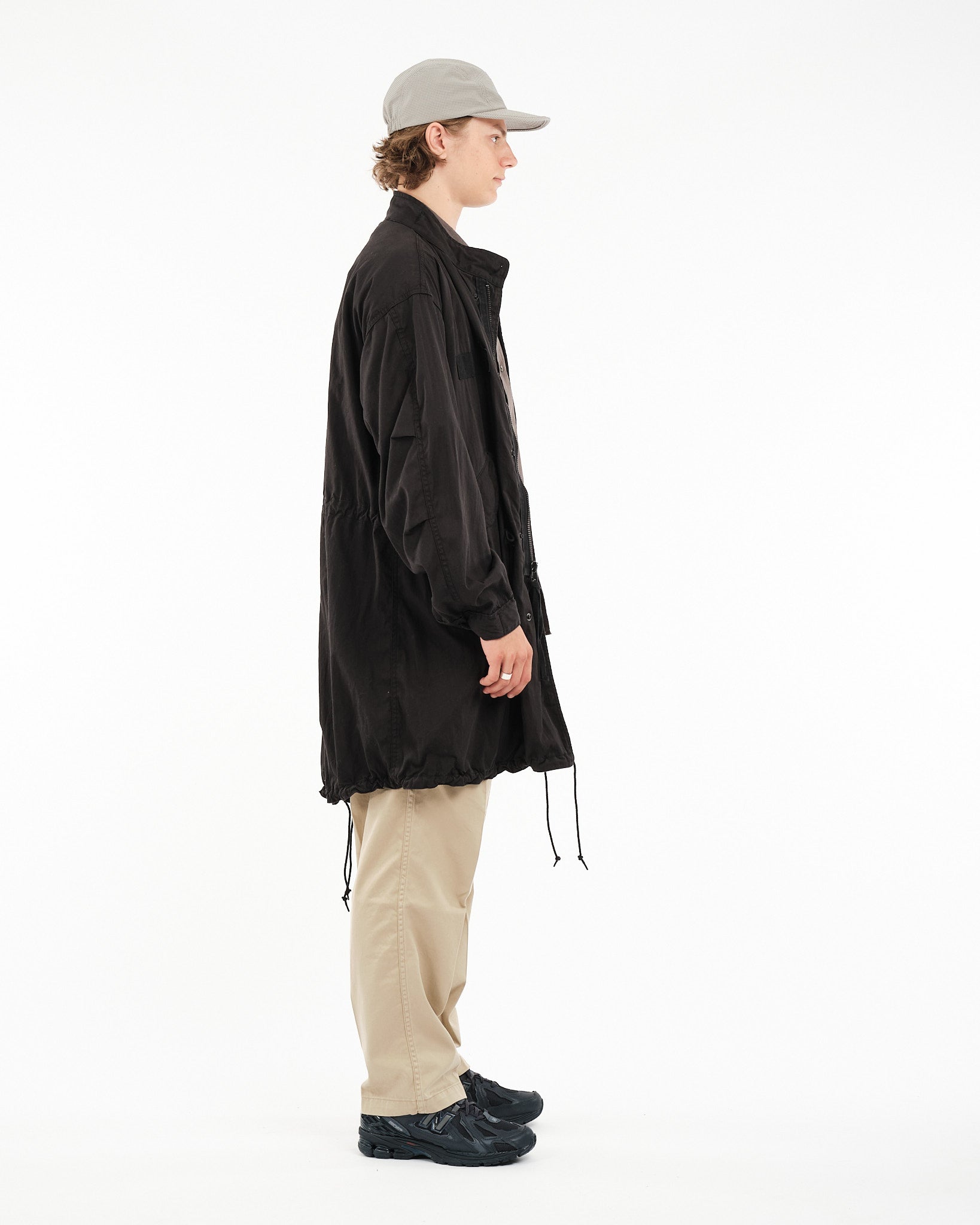 M - 65 FISH TAIL COAT BLACK - Meadow