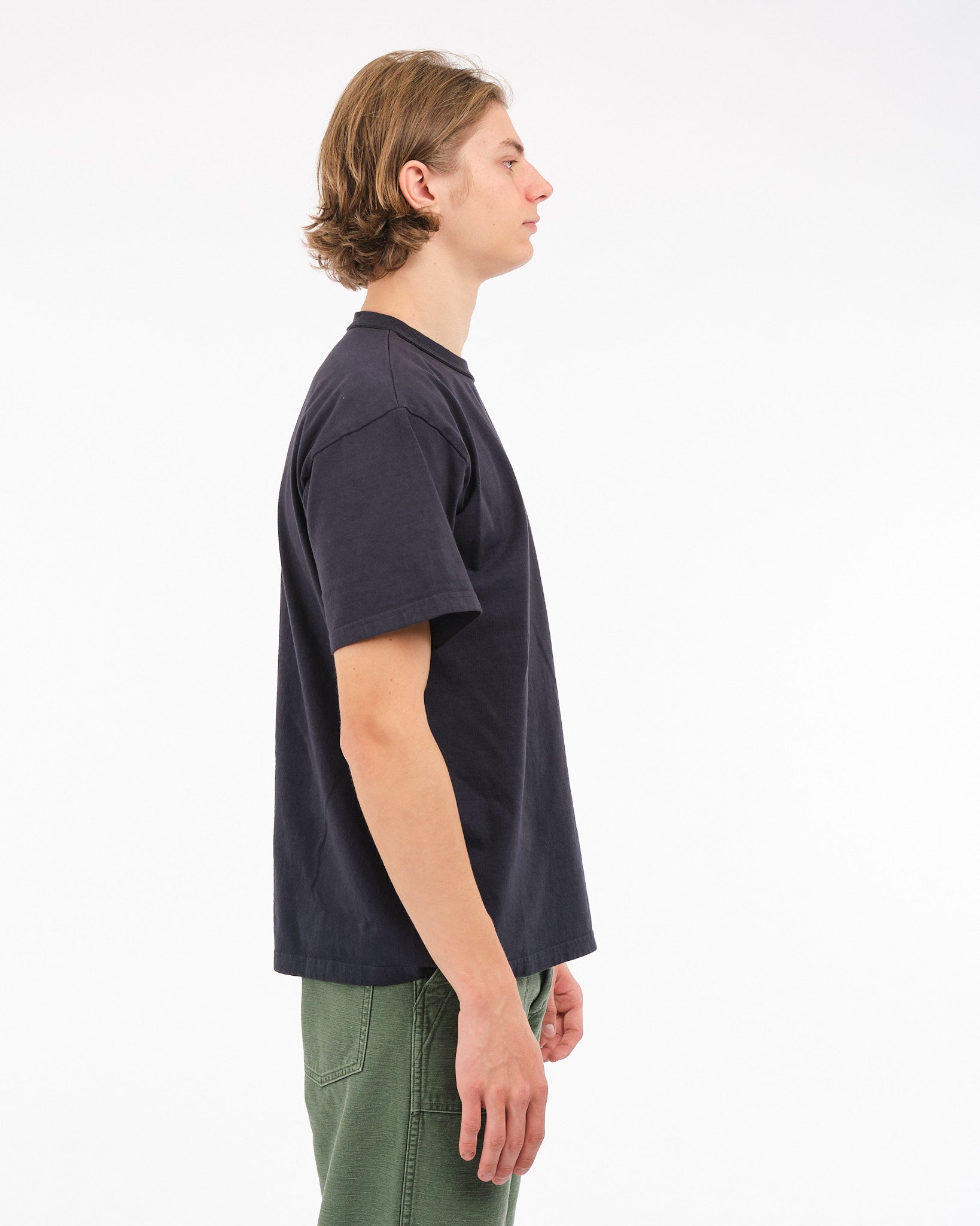 Makaha SS T-Shirt Blue Graphite - Meadow