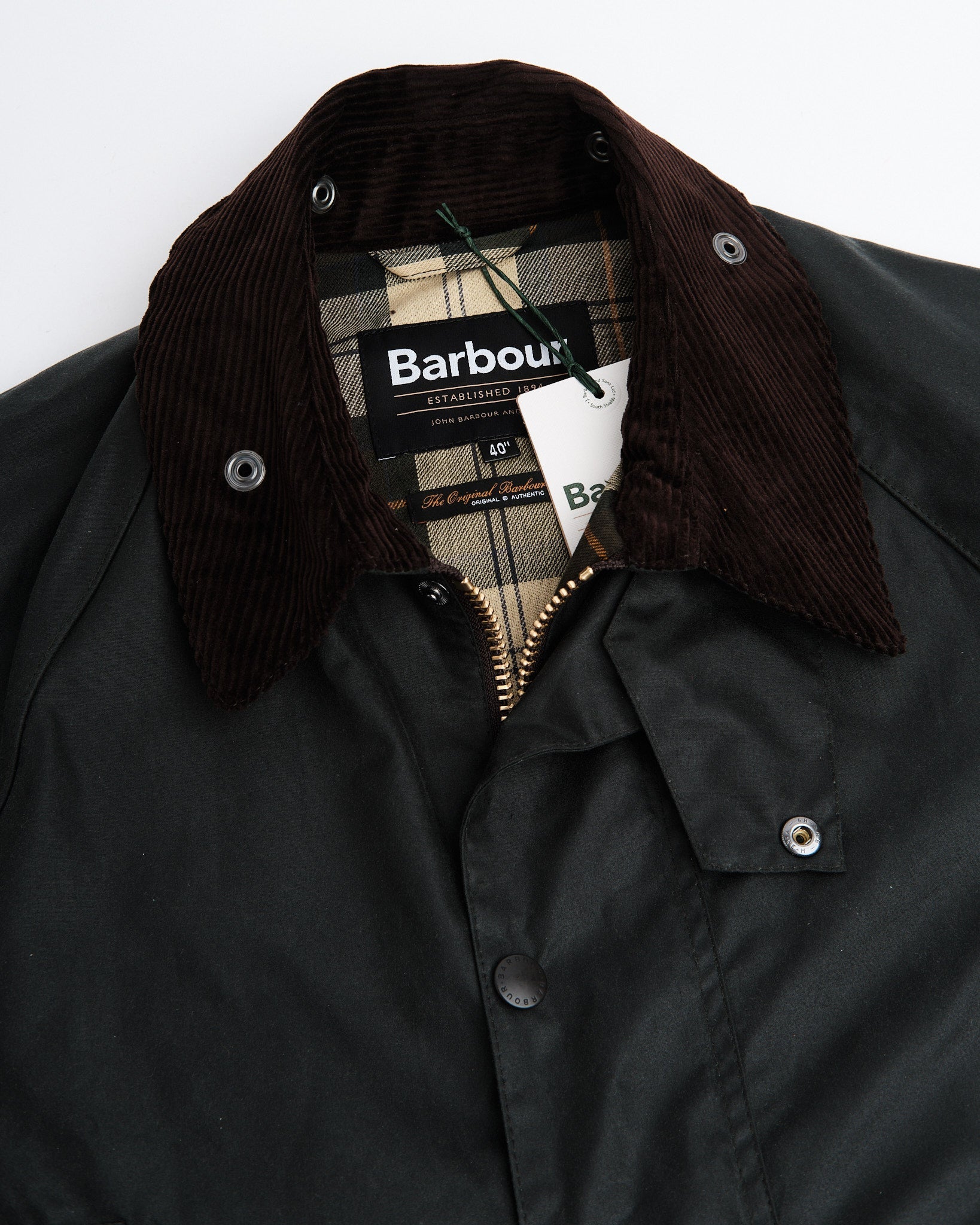 OS Beaufort Wax Jacket Sage