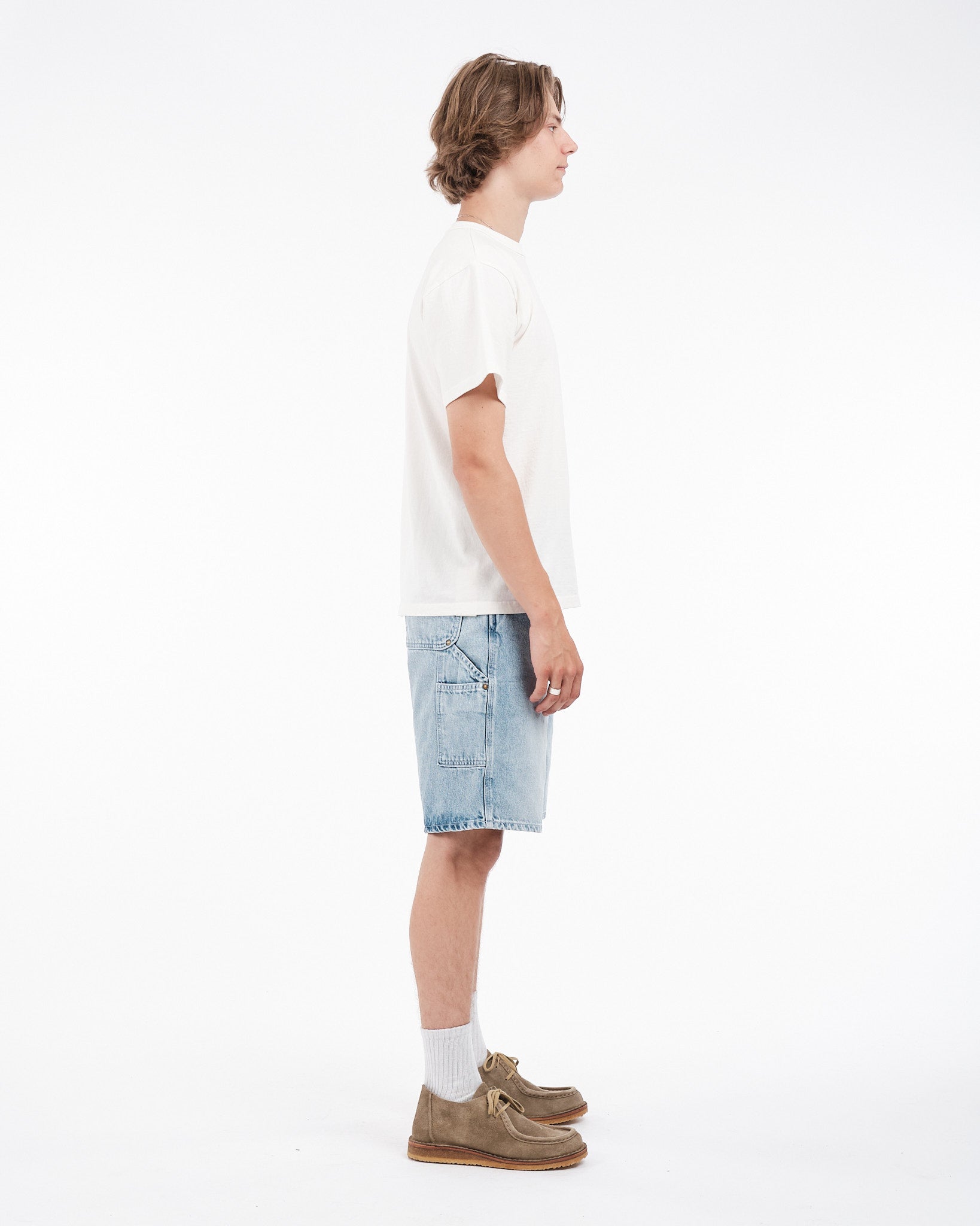 PAINTER SHORT PANTS SKY BLUE - Meadow