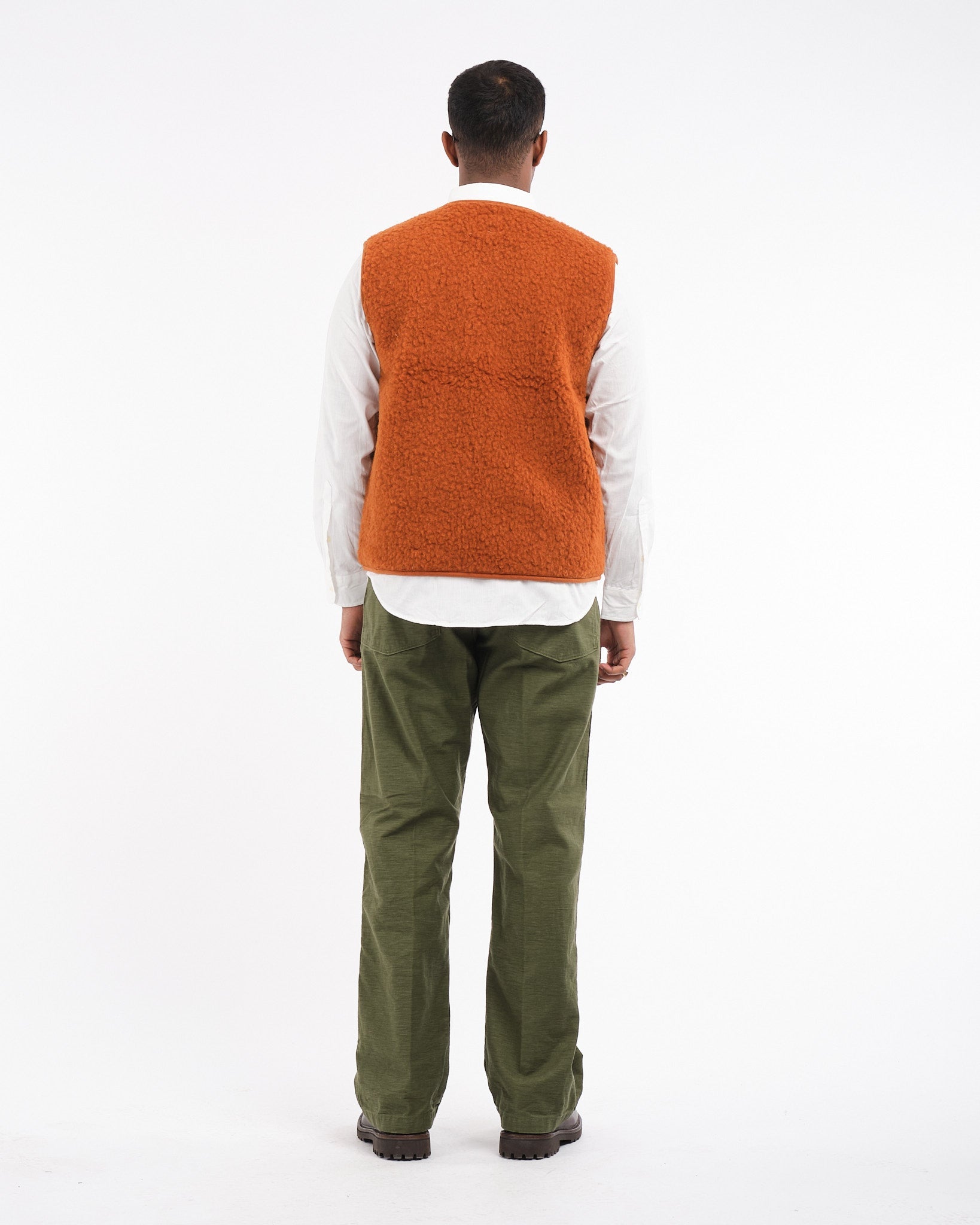 Pepitko Wool Vest Fox - Meadow