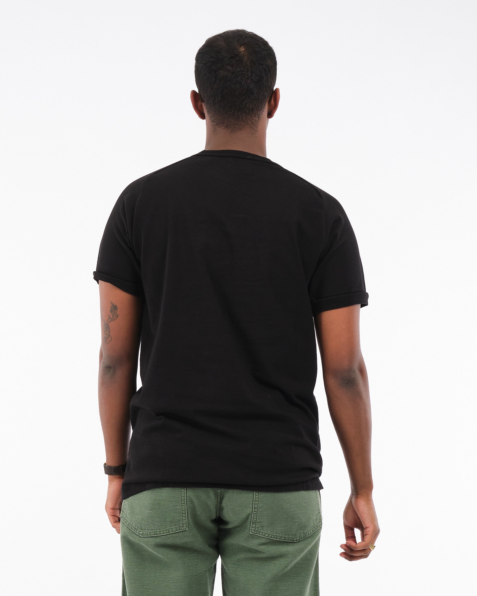 PUA'ENA SHORT SLEEVE T SHIRT ANTHRACITE - Meadow