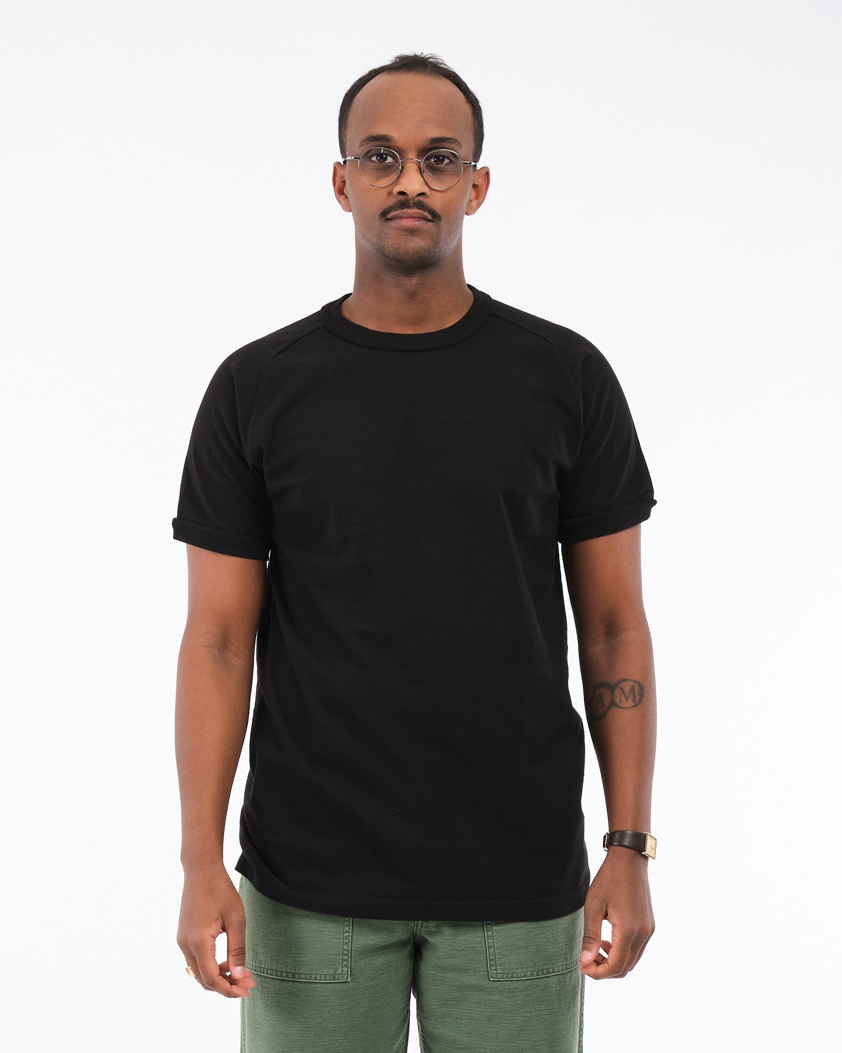 PUA'ENA SHORT SLEEVE T SHIRT ANTHRACITE - Meadow