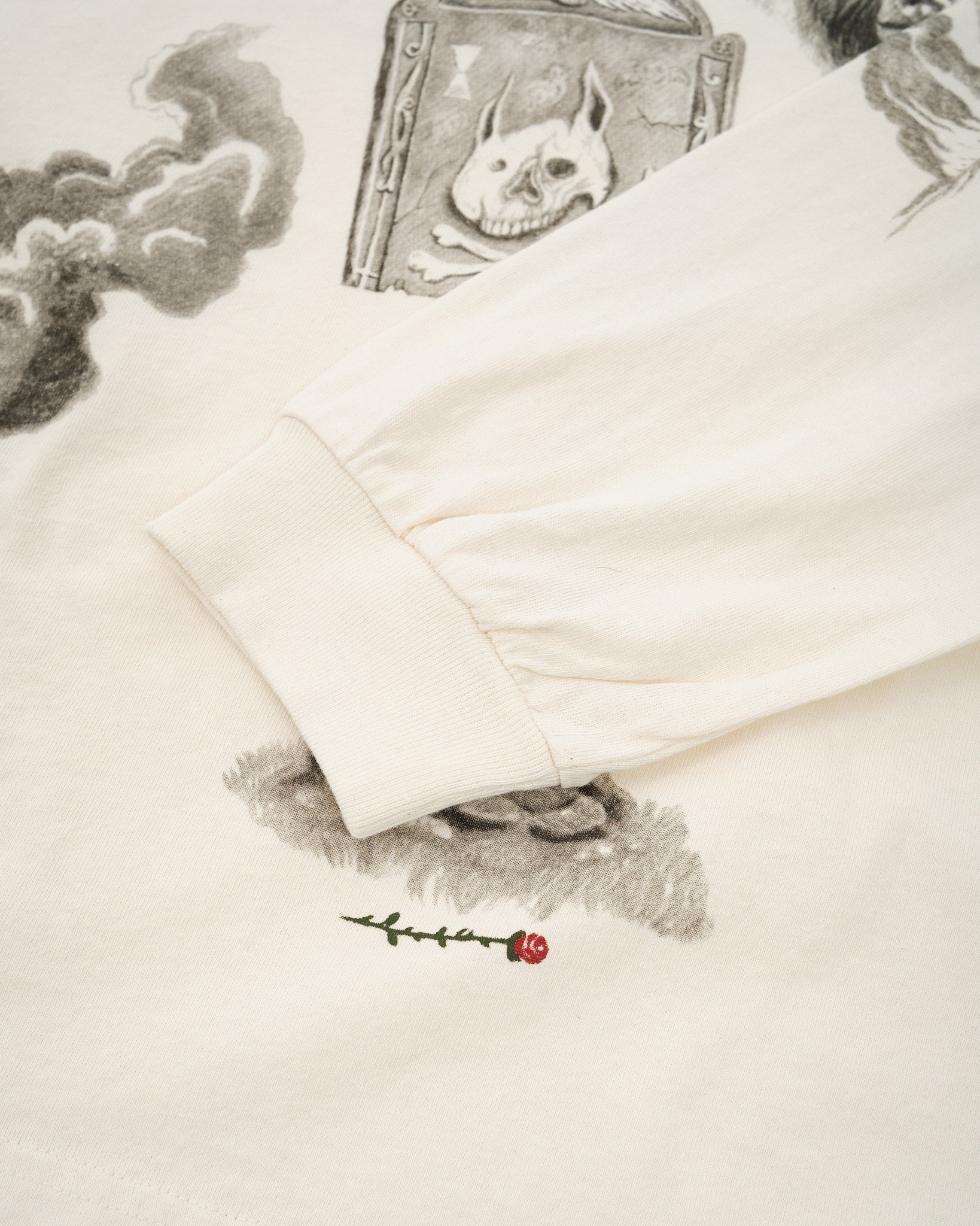 Rudi Doodle Off White T-Shirt - Meadow