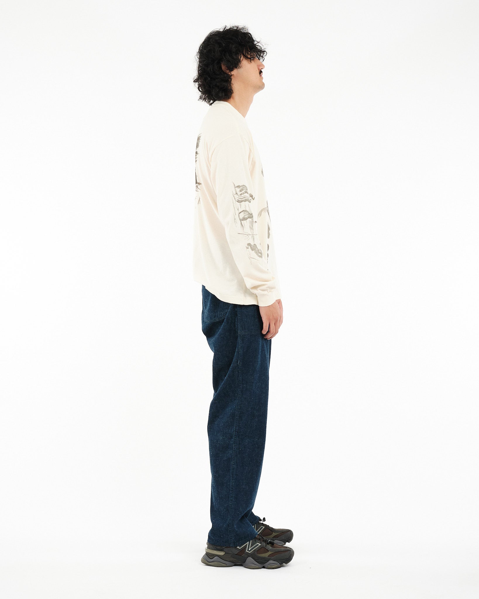 Rudi Doodle Off White T - Shirt - Meadow