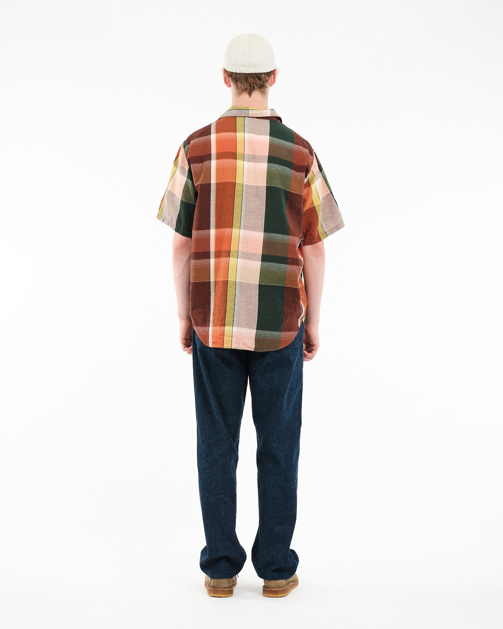 SHORT SLEEVE ORIGINAL CHECK WORK SHIRT - Meadow