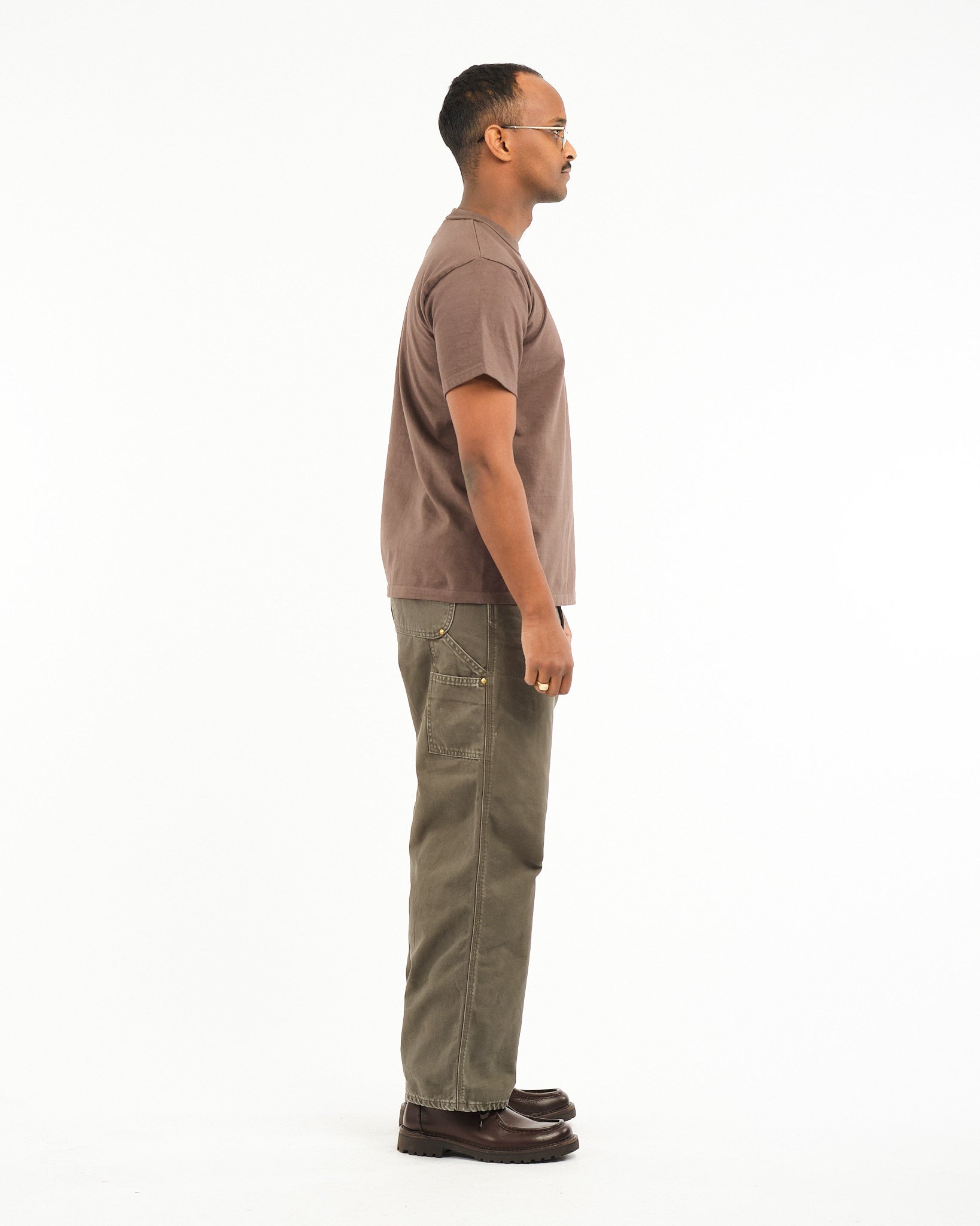 VINTAGE FIT FATIGUE PANTS DARK OLIVE - Meadow