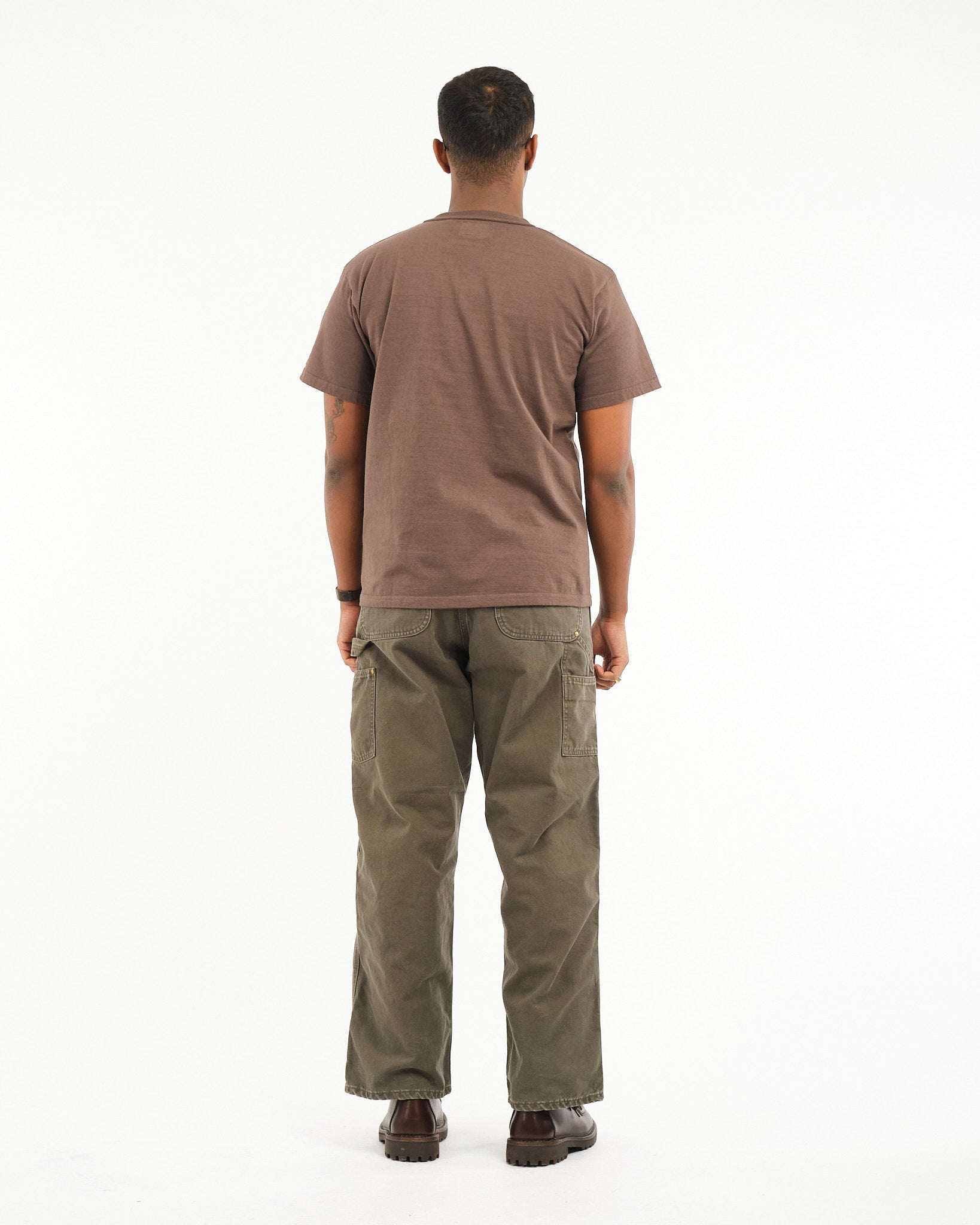 VINTAGE FIT FATIGUE PANTS DARK OLIVE - Meadow