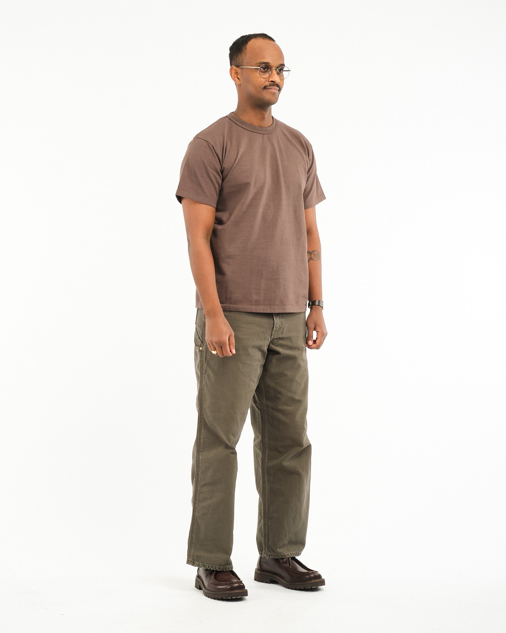 VINTAGE FIT FATIGUE PANTS DARK OLIVE - Meadow