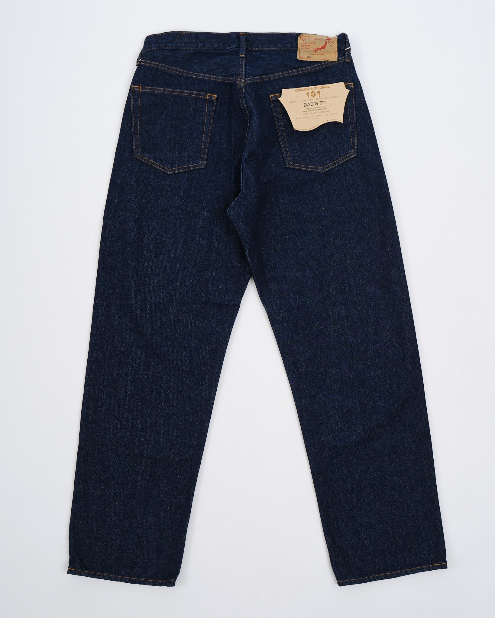 ORSLOW | 101 DAD'S FIT DENIM PANTS ONE WASH | MEADOW