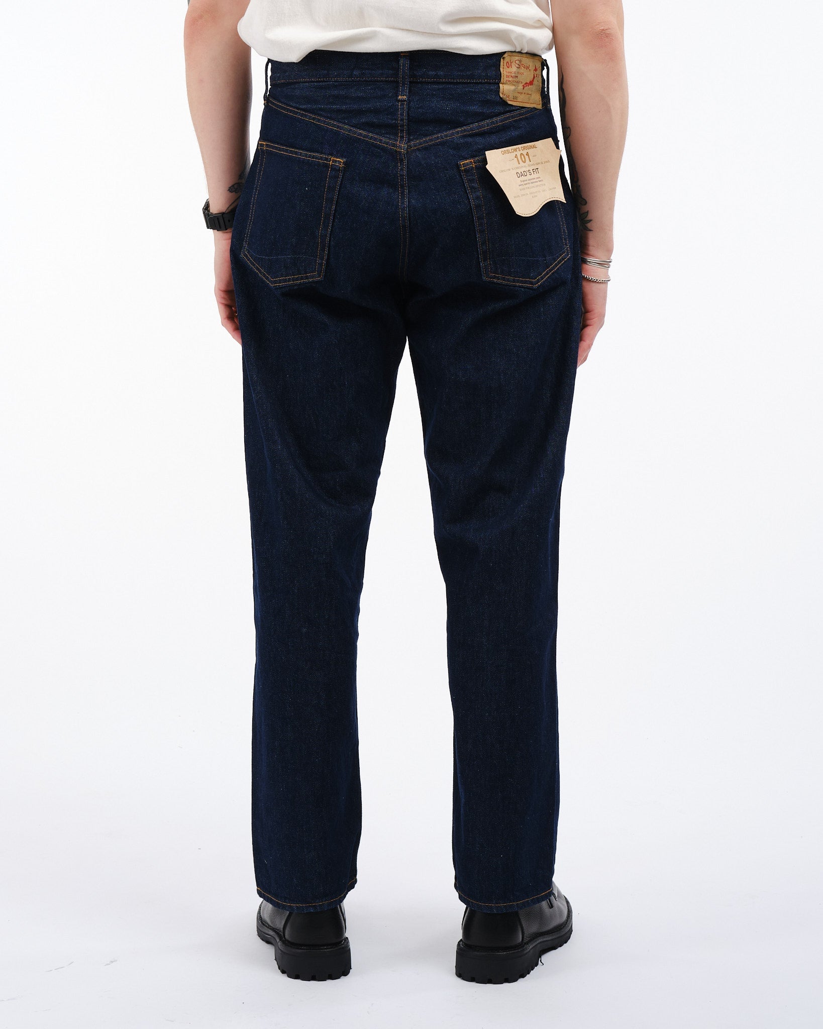 春早割 orSlow DAD'S FIT DENIM PANTS USED デニム/ジーンズ - www