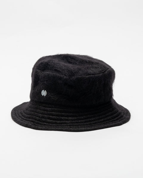 Our Legacy | Bucket Hat Black Mohair | Meadow