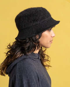Bucket Hat Black Mohair by Our Legacy ▶️ Meadow