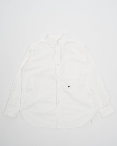 NANAMICA | Button Down Wind Shirt White | MEADOW