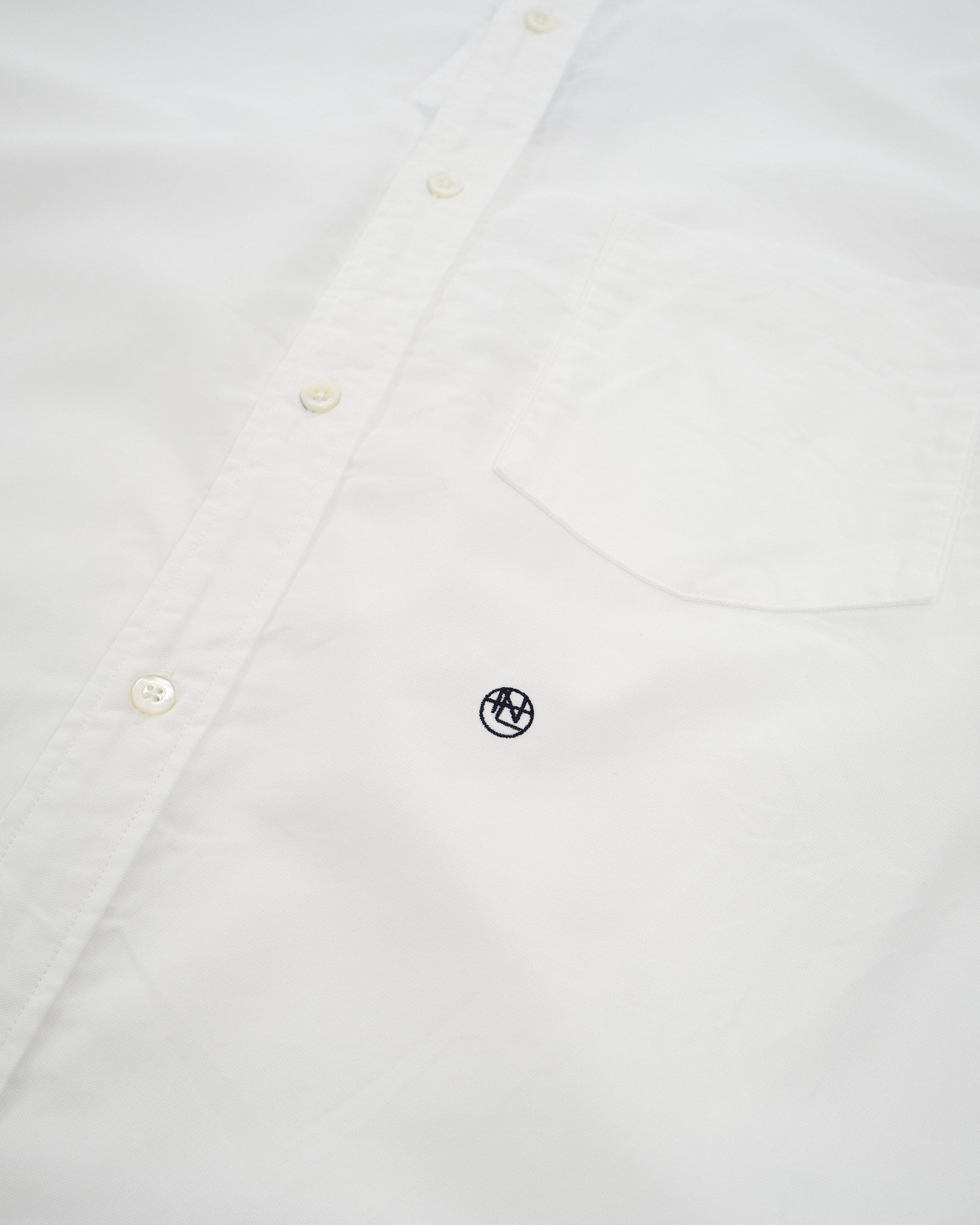 NANAMICA | Button Down Wind Shirt White | MEADOW