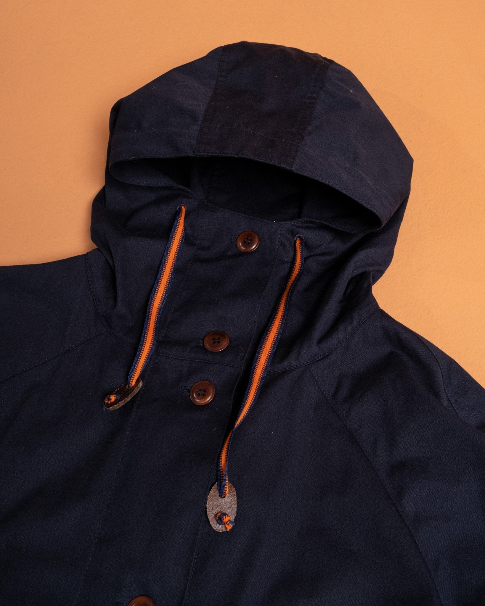 Indigofera x Second Sunrise Storm Jacket Navy/Orange - Meadow