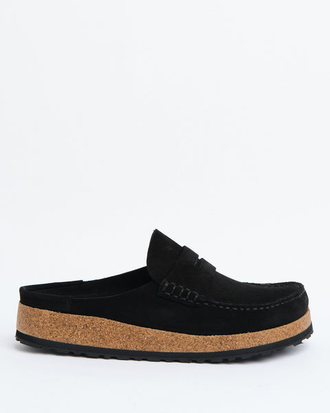 Birkenstock Zurich Shearling Black Suede