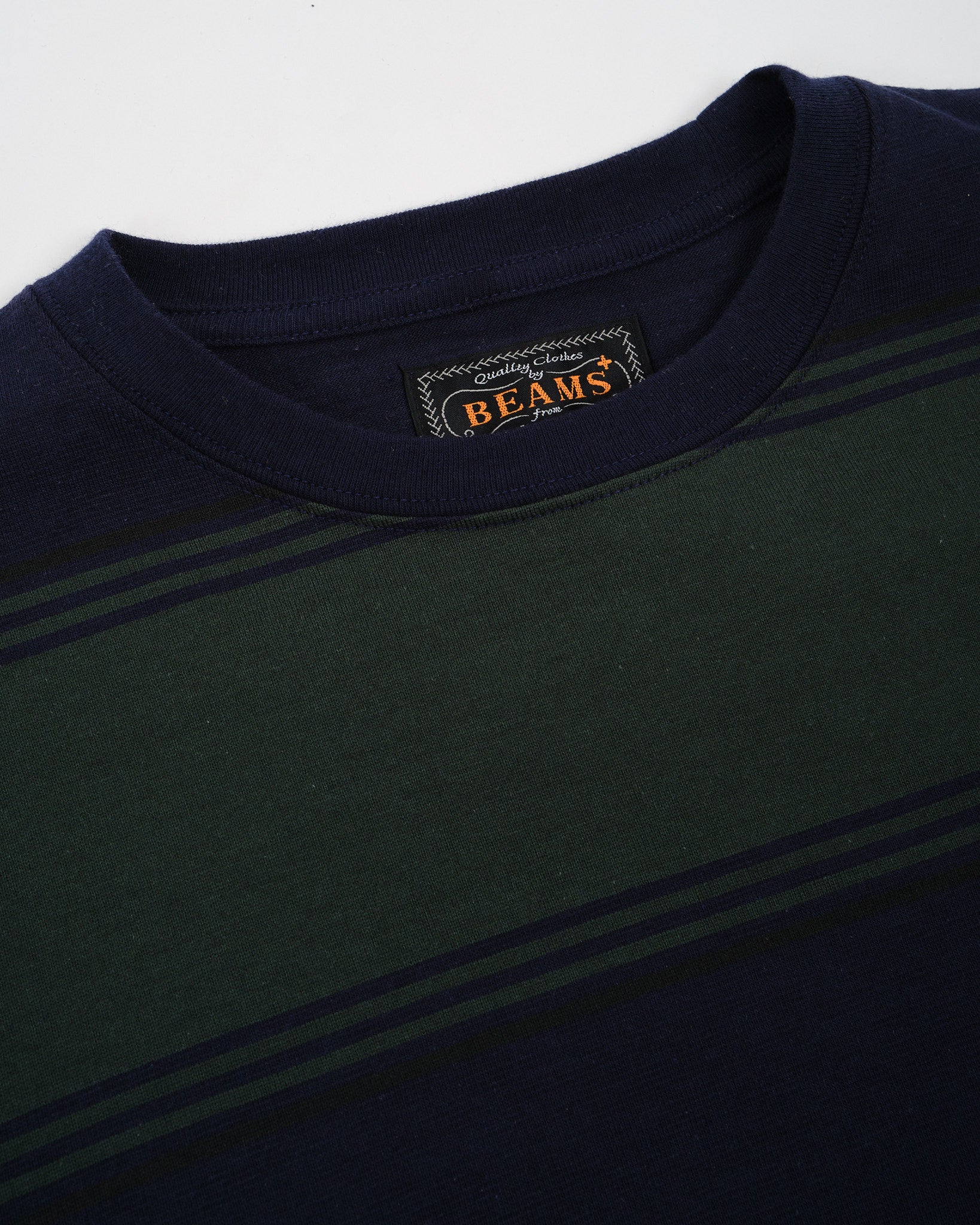 Pocket Tee Stripe Navy